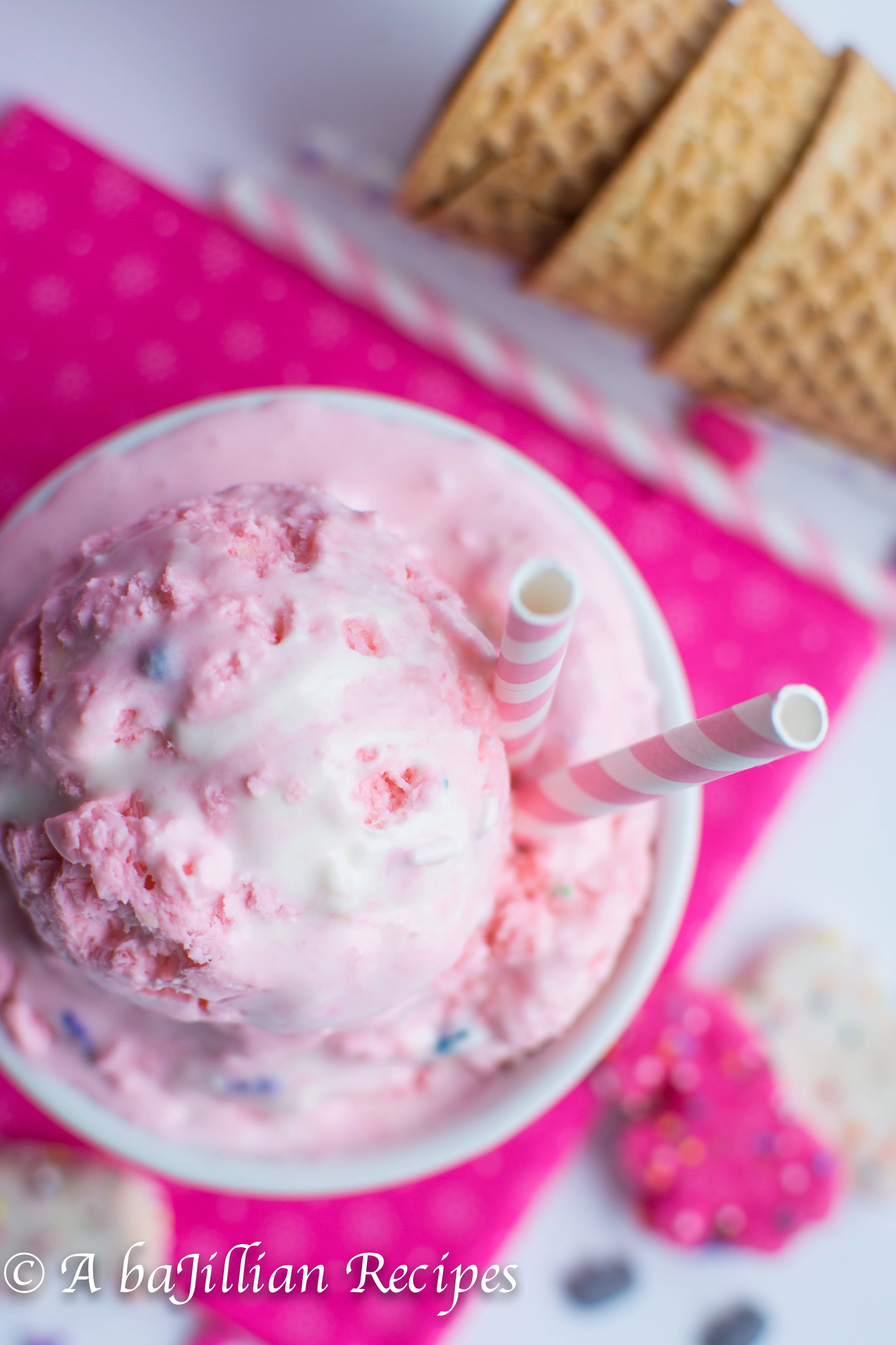 Circus Animal Cookie Ice Cream| A baJillian Recipes