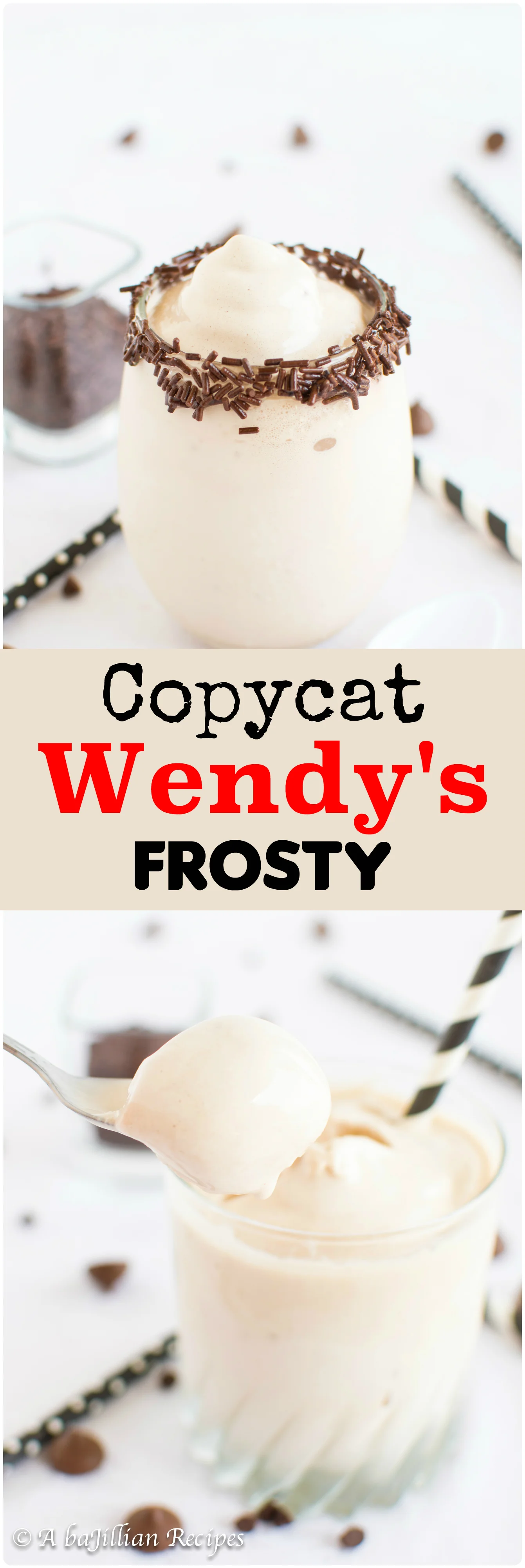 Copycat Wendys Frosty | A baJillian Recipes