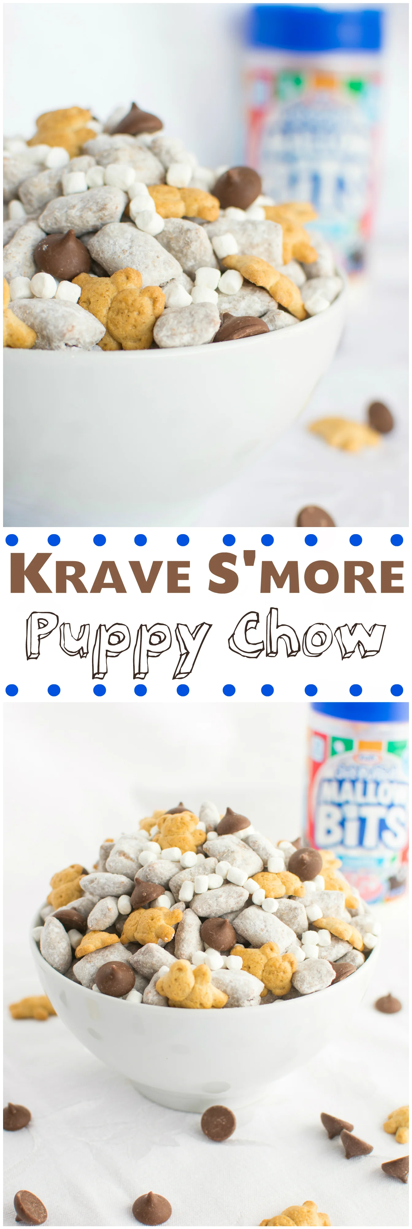Krave S'more Puppy Chow | A baJillian Recipes