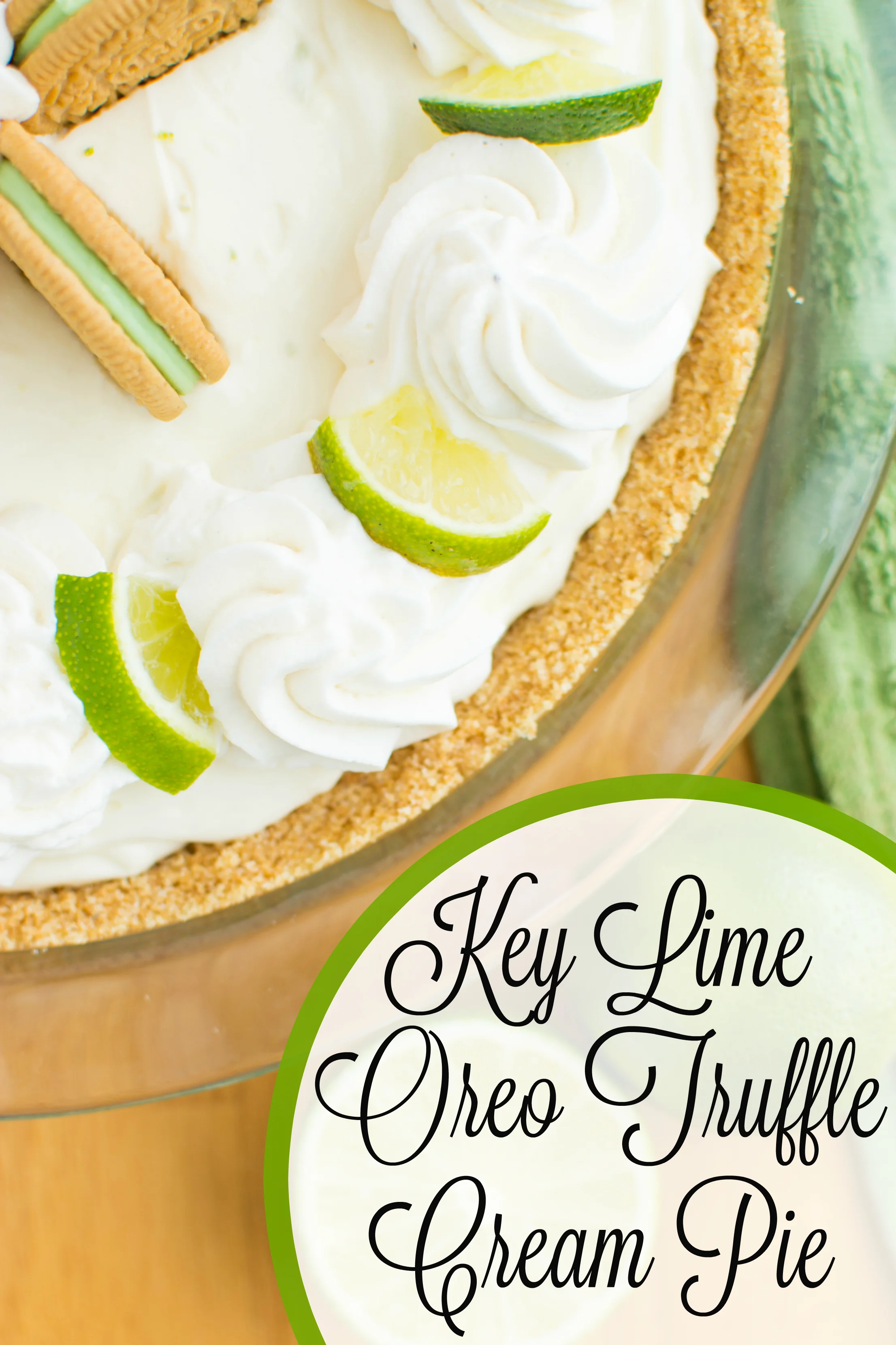 Key Lime Oreo Truffle Pie | A baJillian Recipes