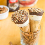 #SoHoppinGood #TopYourSummer #CollectiveBias #shop #BunnyTracks #BlueBunny #SaltedCaramelCraze #VanillaCupcake #icecream #summer #SmuckersToppings