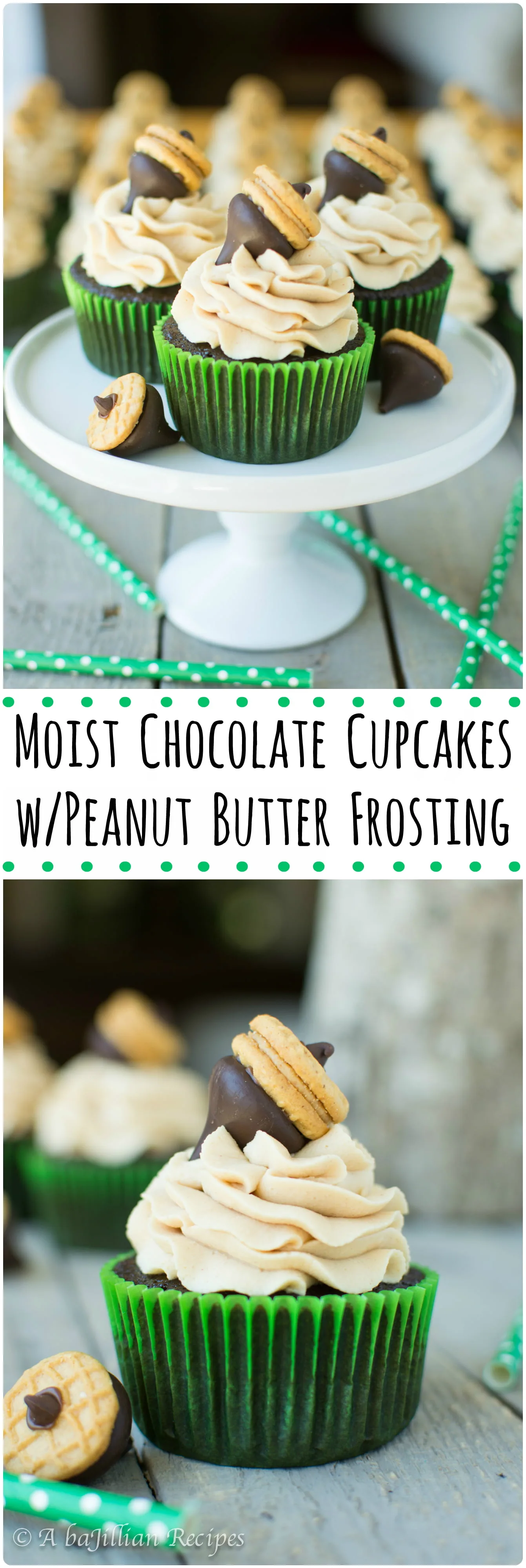 moist-chocolate-cupcakes-with-peanut-butter-frosting-abajillianrecipes.com