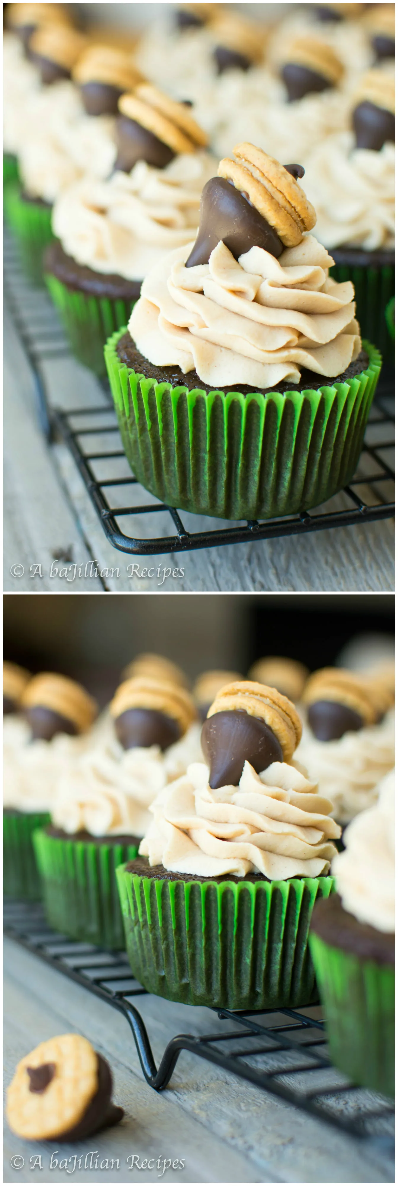 moist-chocolate-cupcakes-with-peanut-butter-frosting-abajillianrecipes.com