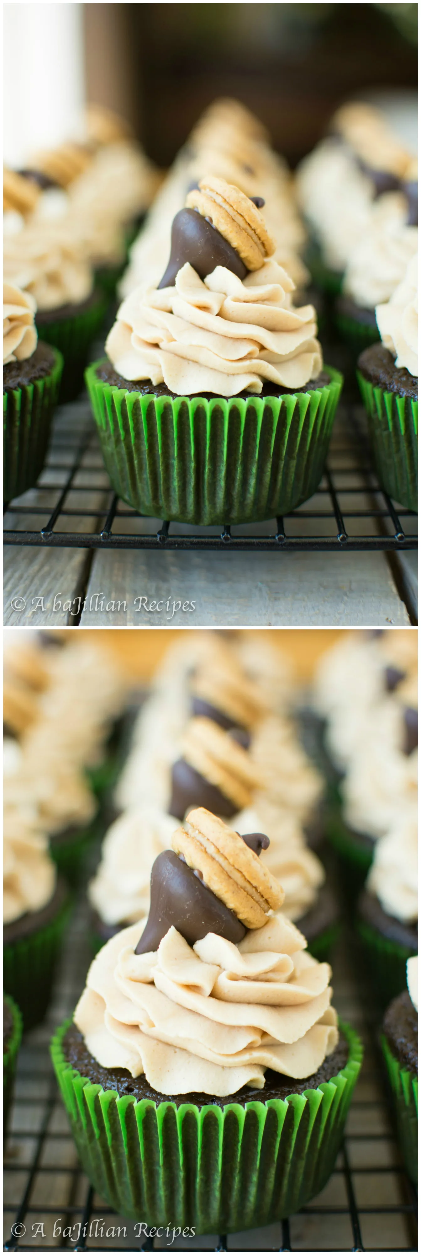 moist-chocolate-cupcakes-with-peanut-butter-frosting-abajillianrecipes.com