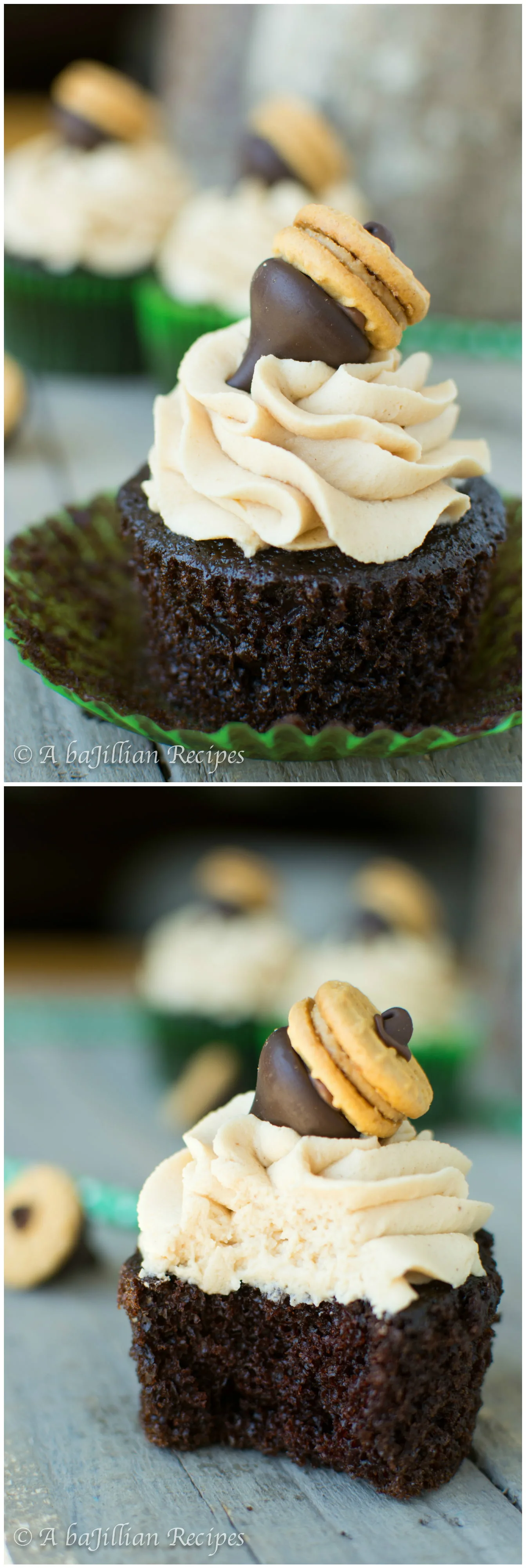 moist-chocolate-cupcakes-with-peanut-butter-frosting-abajillianrecipes.com