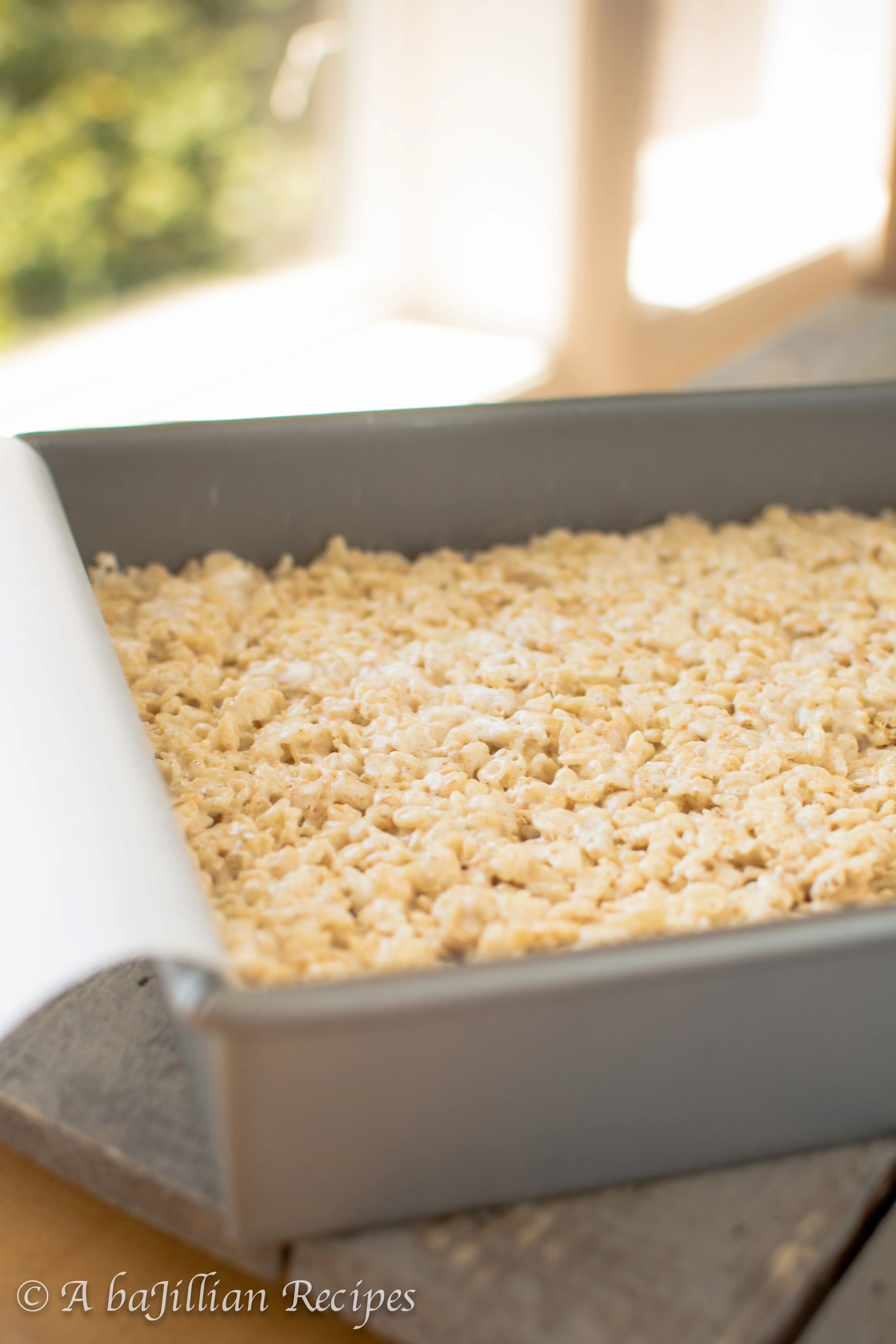 Nutella-Stuffed Rice Krispies Treat S'mores | A baJillian Recipes