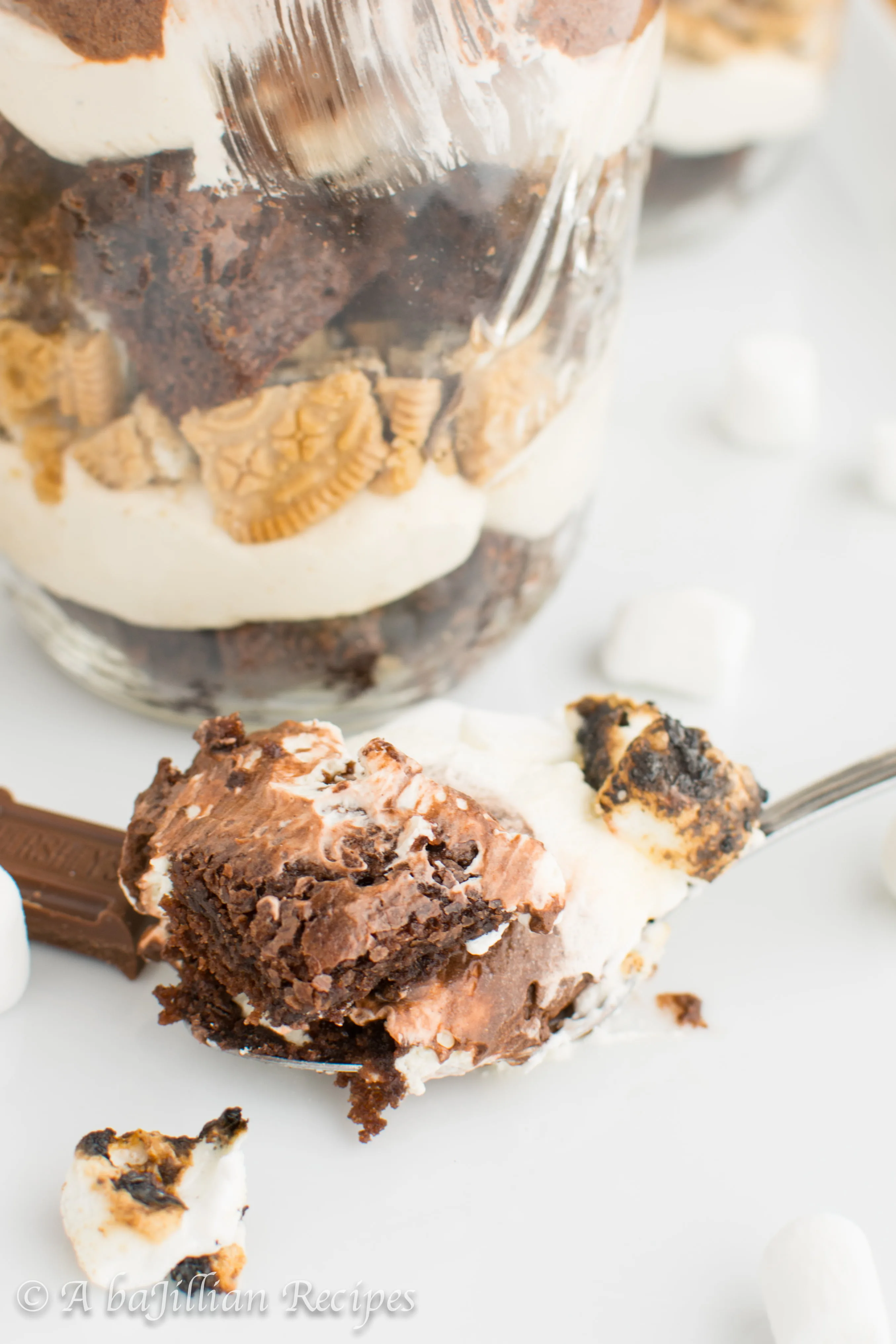 S'more-Mini-Trifles-abajillianrecipes.com