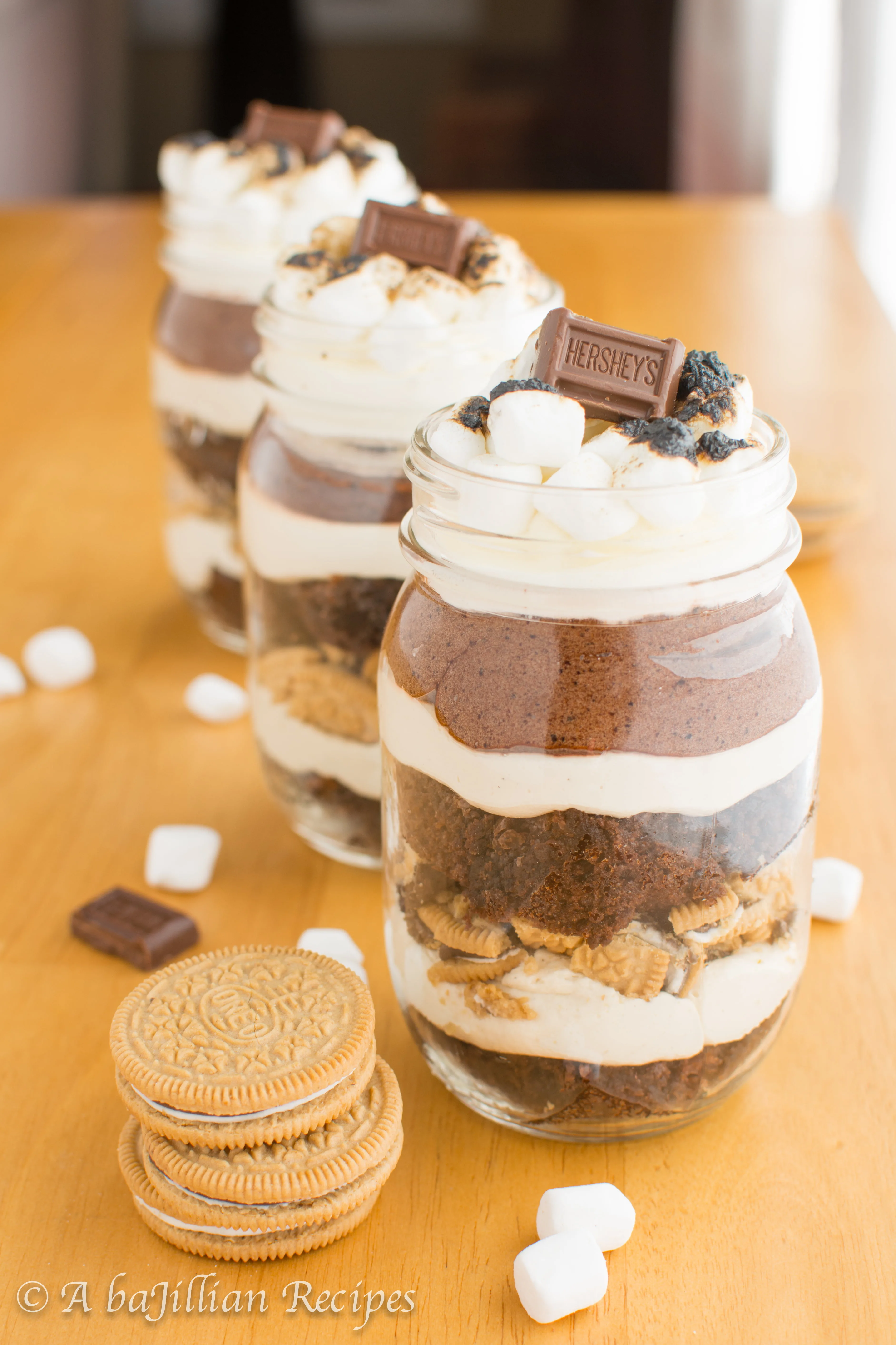 S'more-Mini-Trifles-abajillianrecipes.com