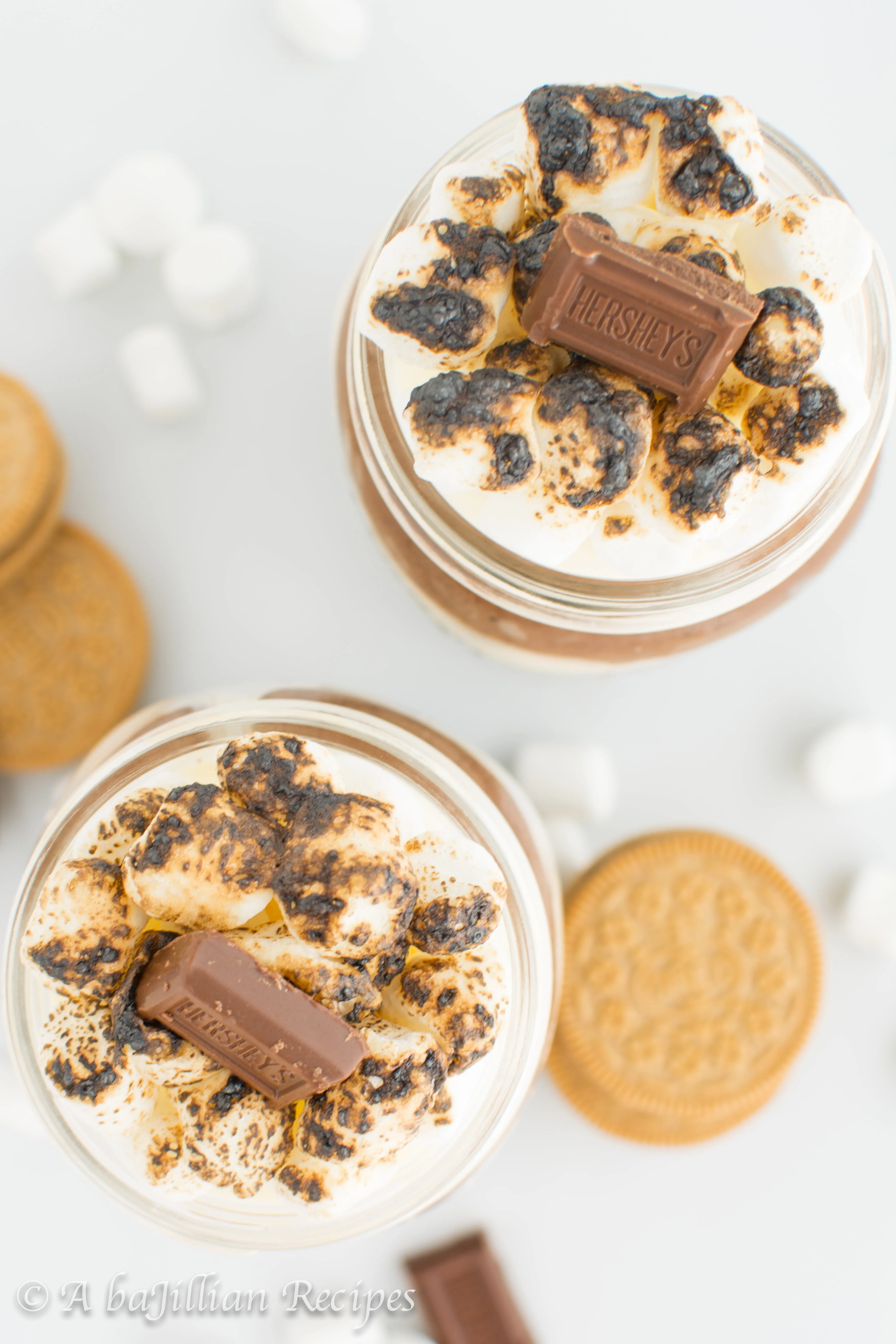 S'more-Mini-Trifles-abajillianrecipes.com