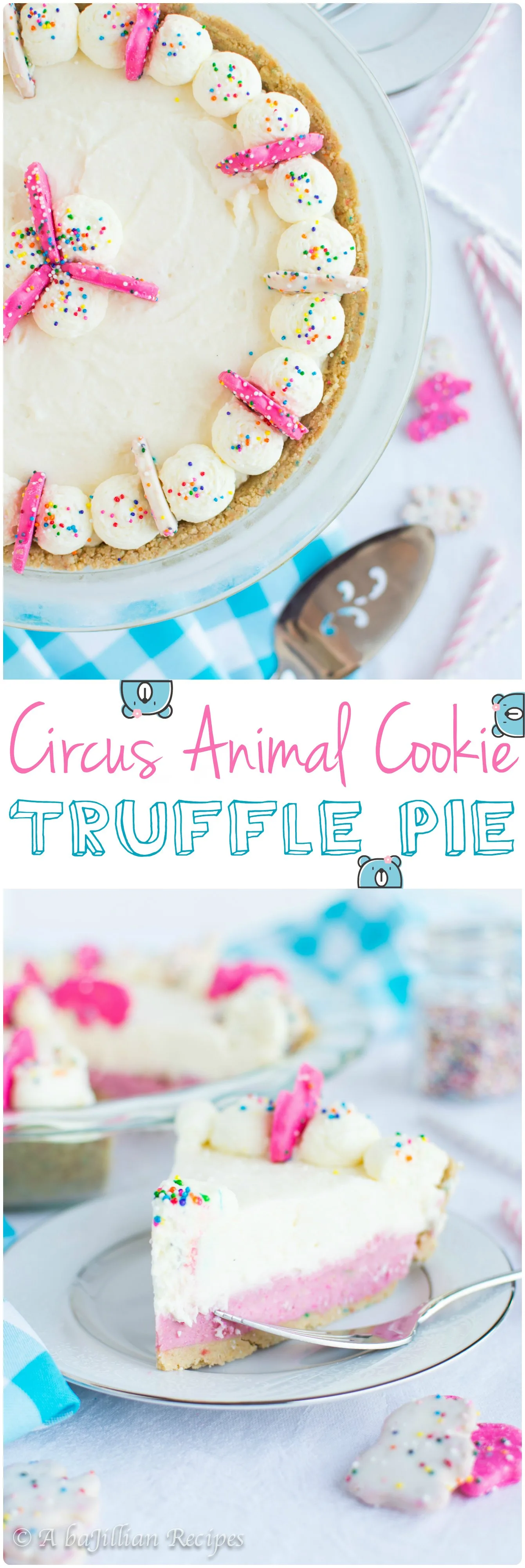 circus-animal-cookie-truffle-pie-abajillianrecipes.com