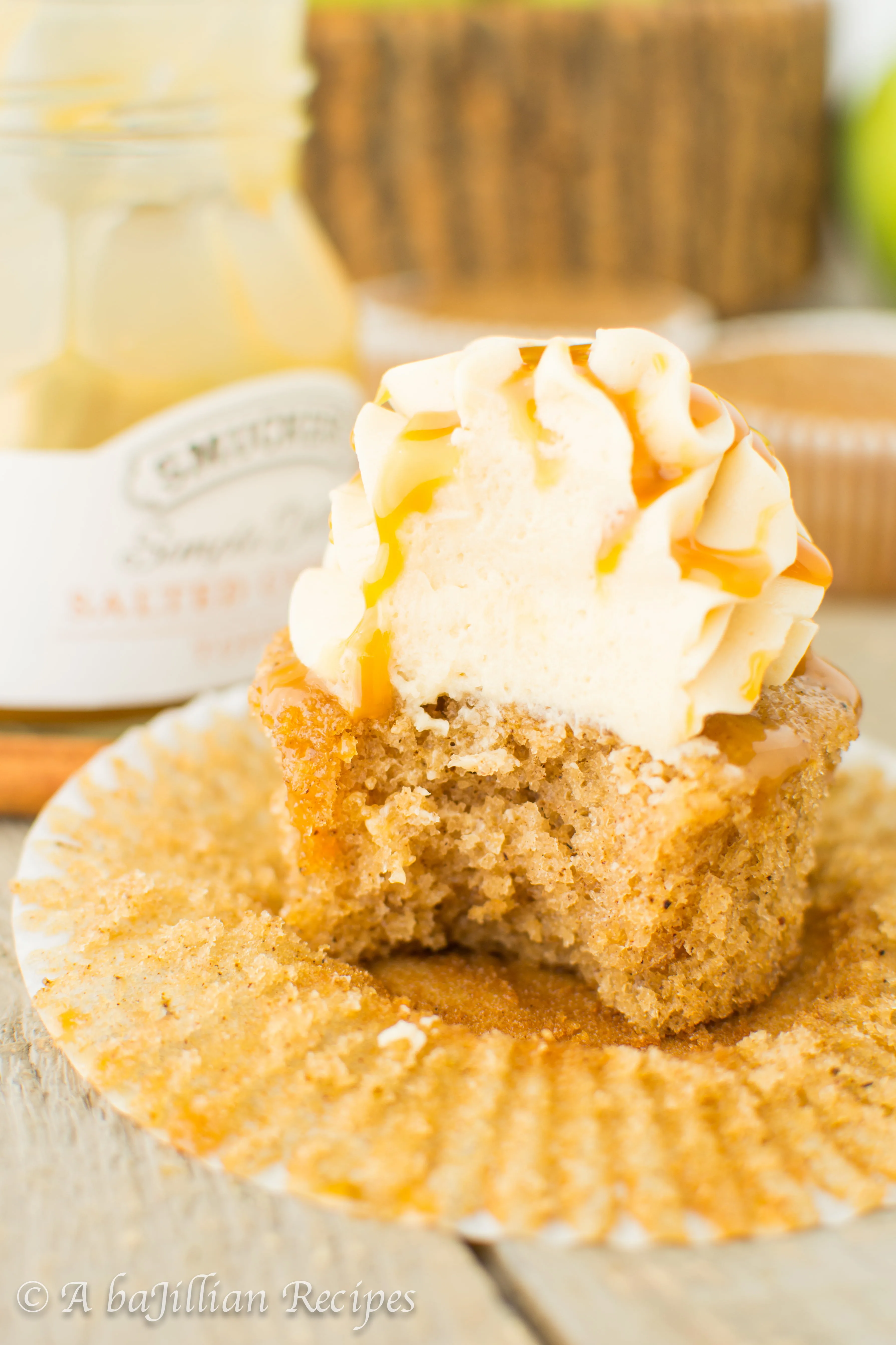 caramel-apple-cupcakes-abajillianrecipes-com