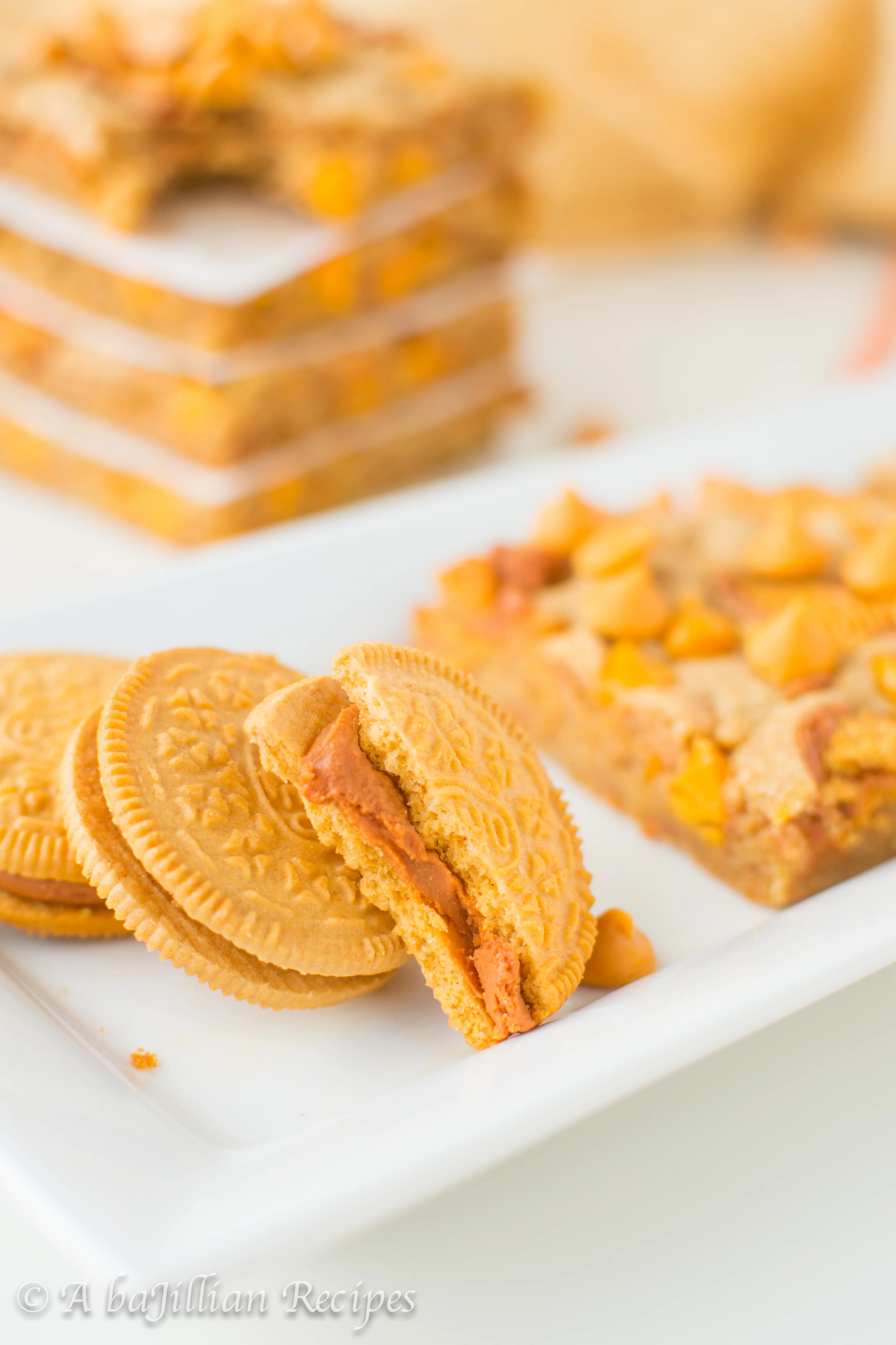 pumpkin-oreo-blondies-abajillianrecipes-com-20