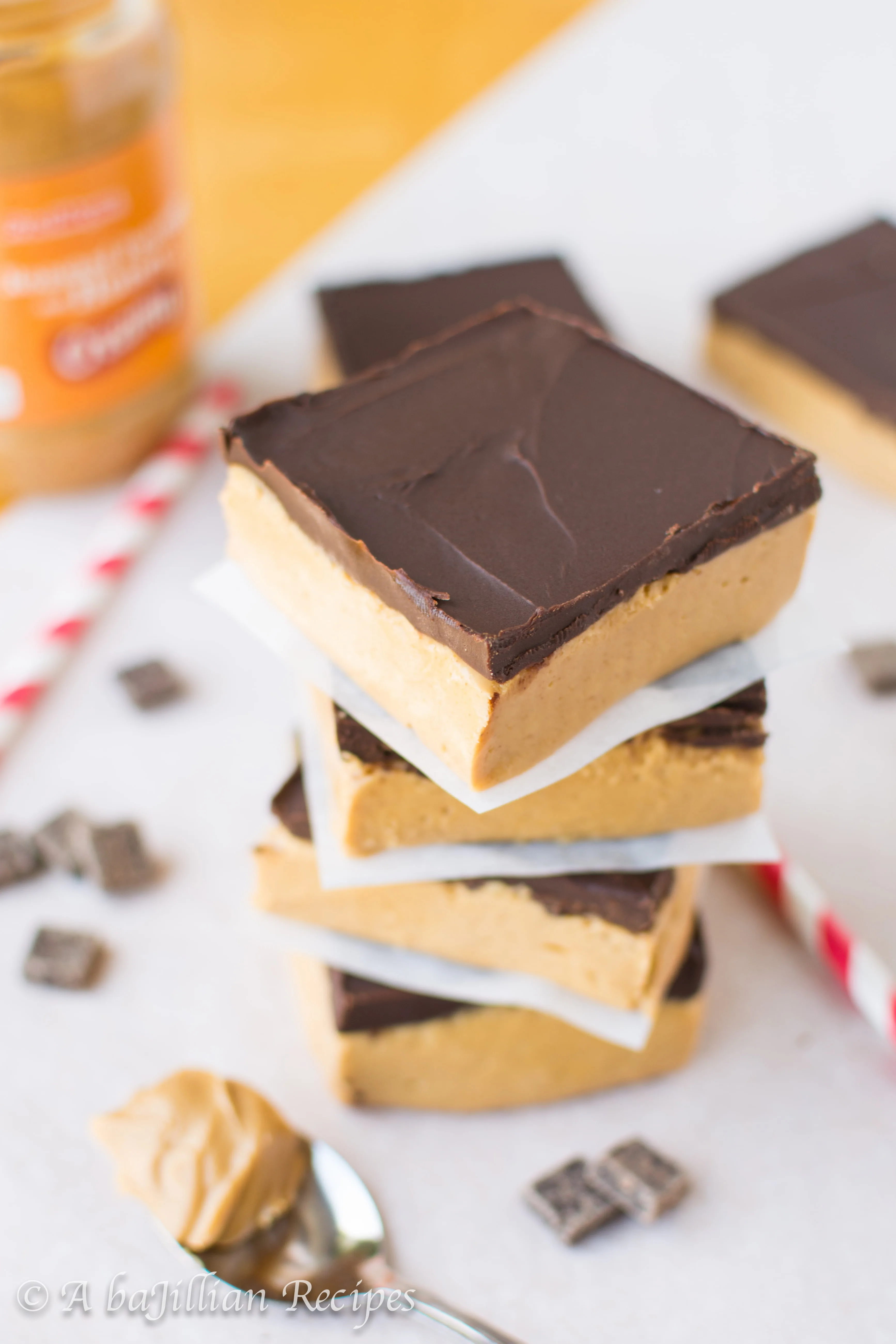 Brown Butter Buckeye Bars | A baJillian Recipes-6