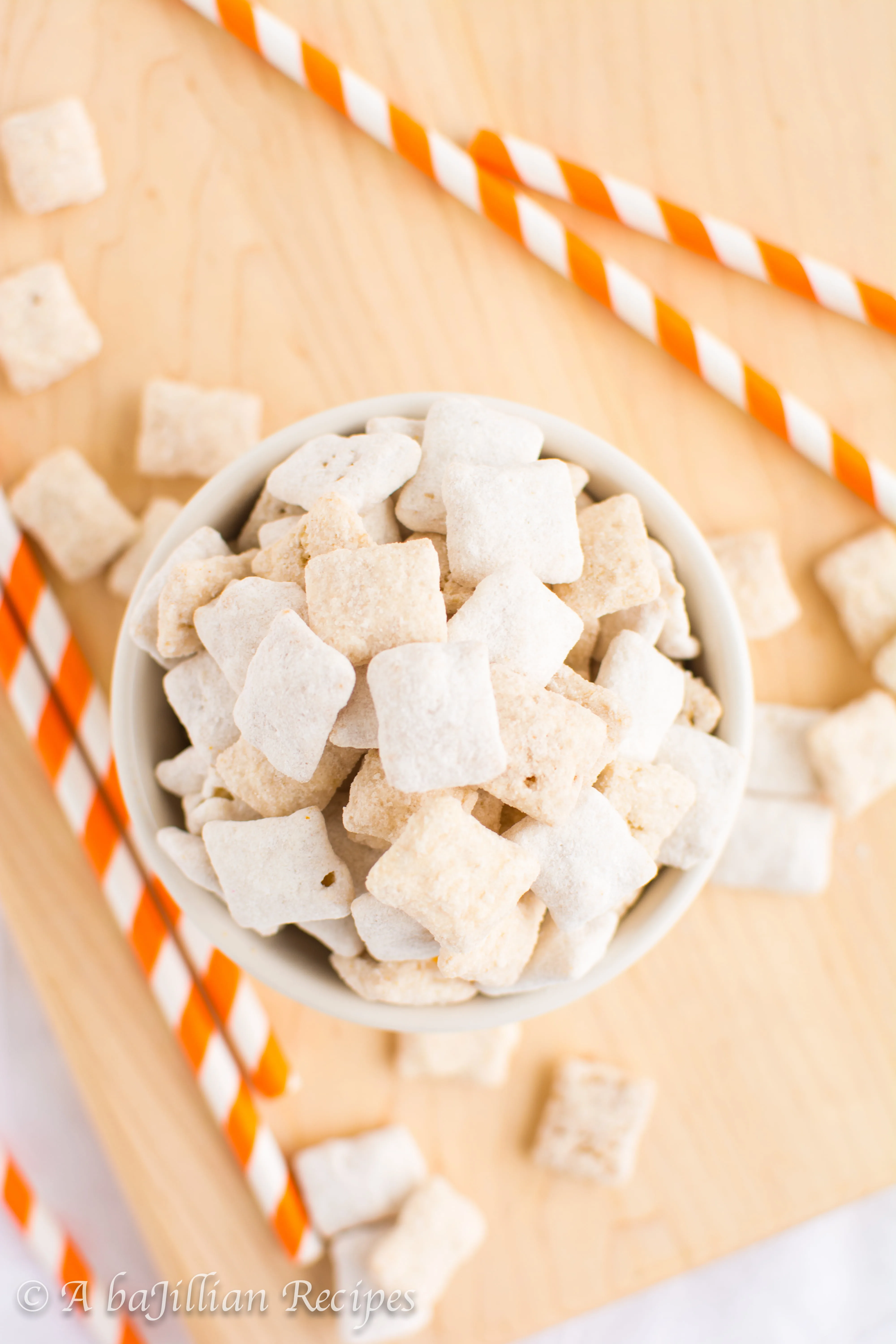 Orange Creamsicle Muddy Buddies | A baJillian Recipes-3