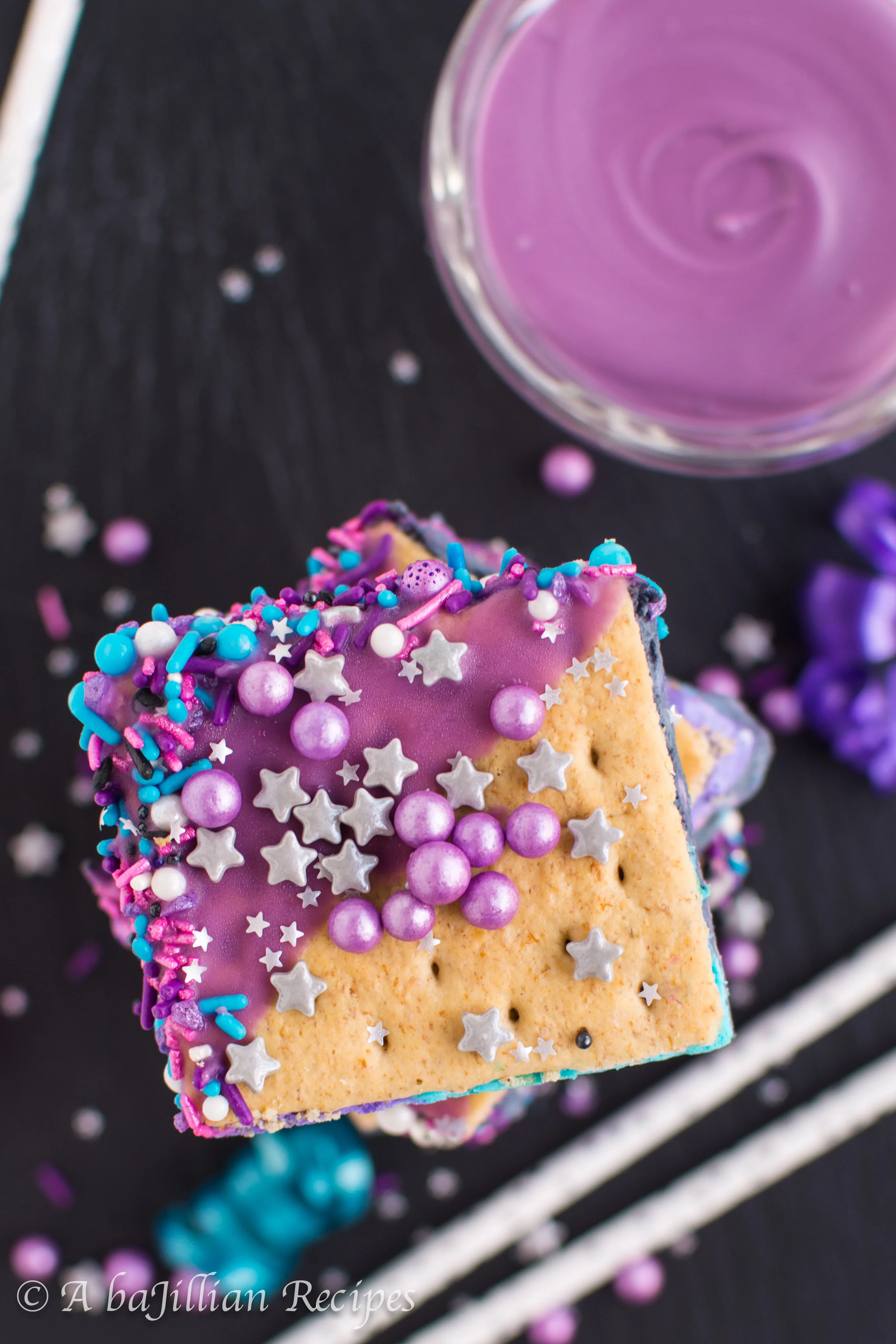 Galaxy Ice Cream Sandwiches | A baJillian Recipes-10