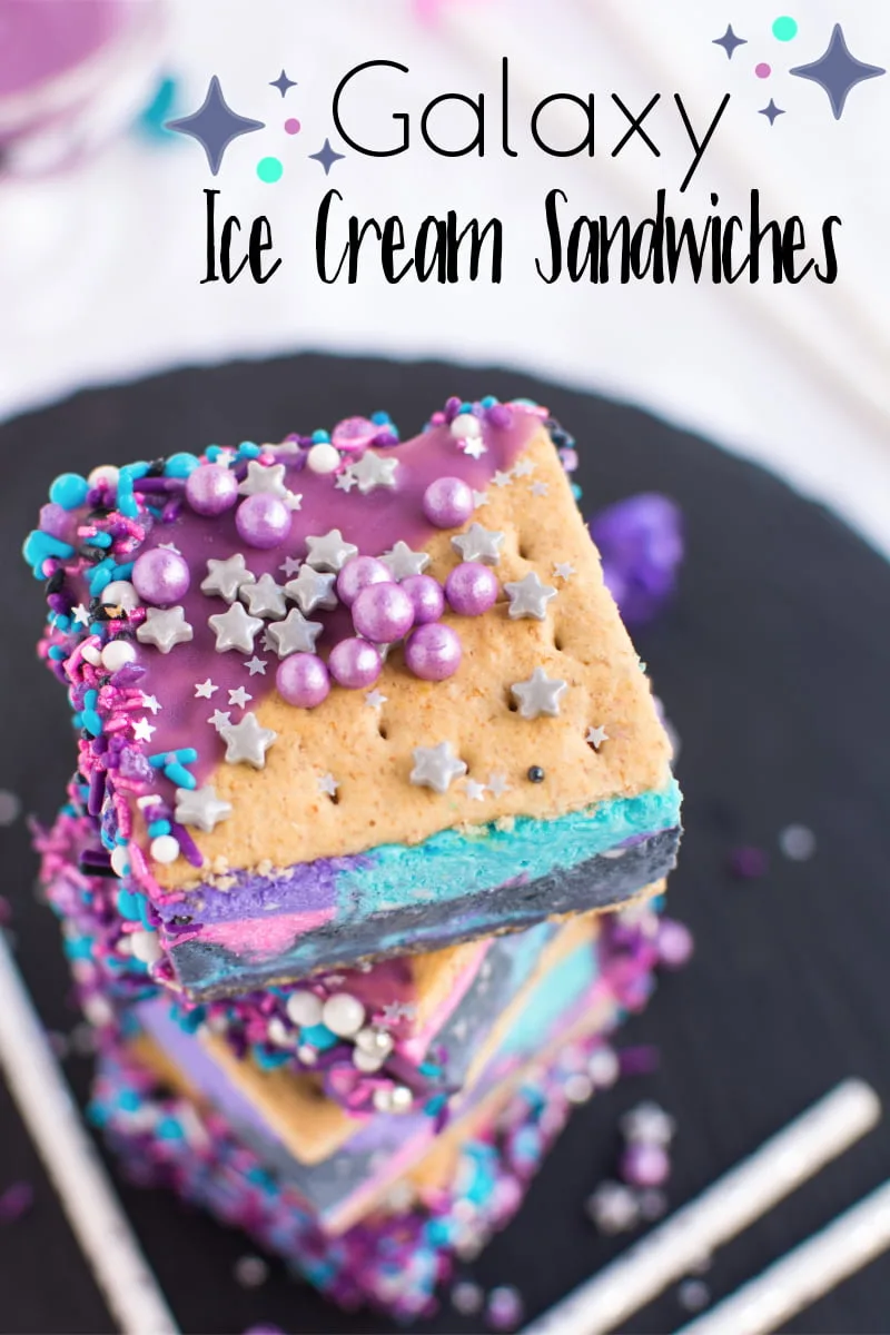 Galaxy Ice Cream Sandwiches title
