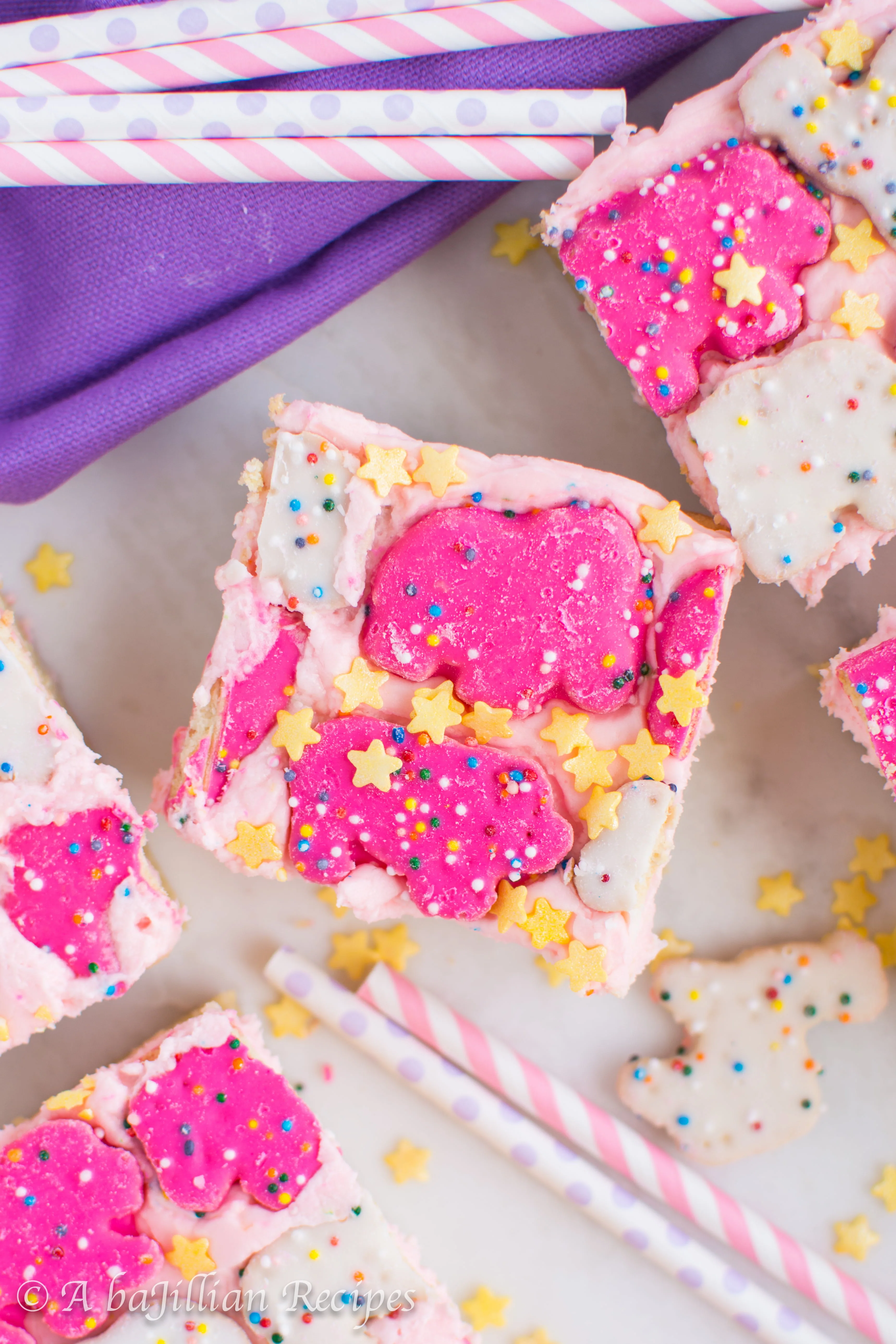 Circus Animal Cookie Bars | A baJillian Recipes-10