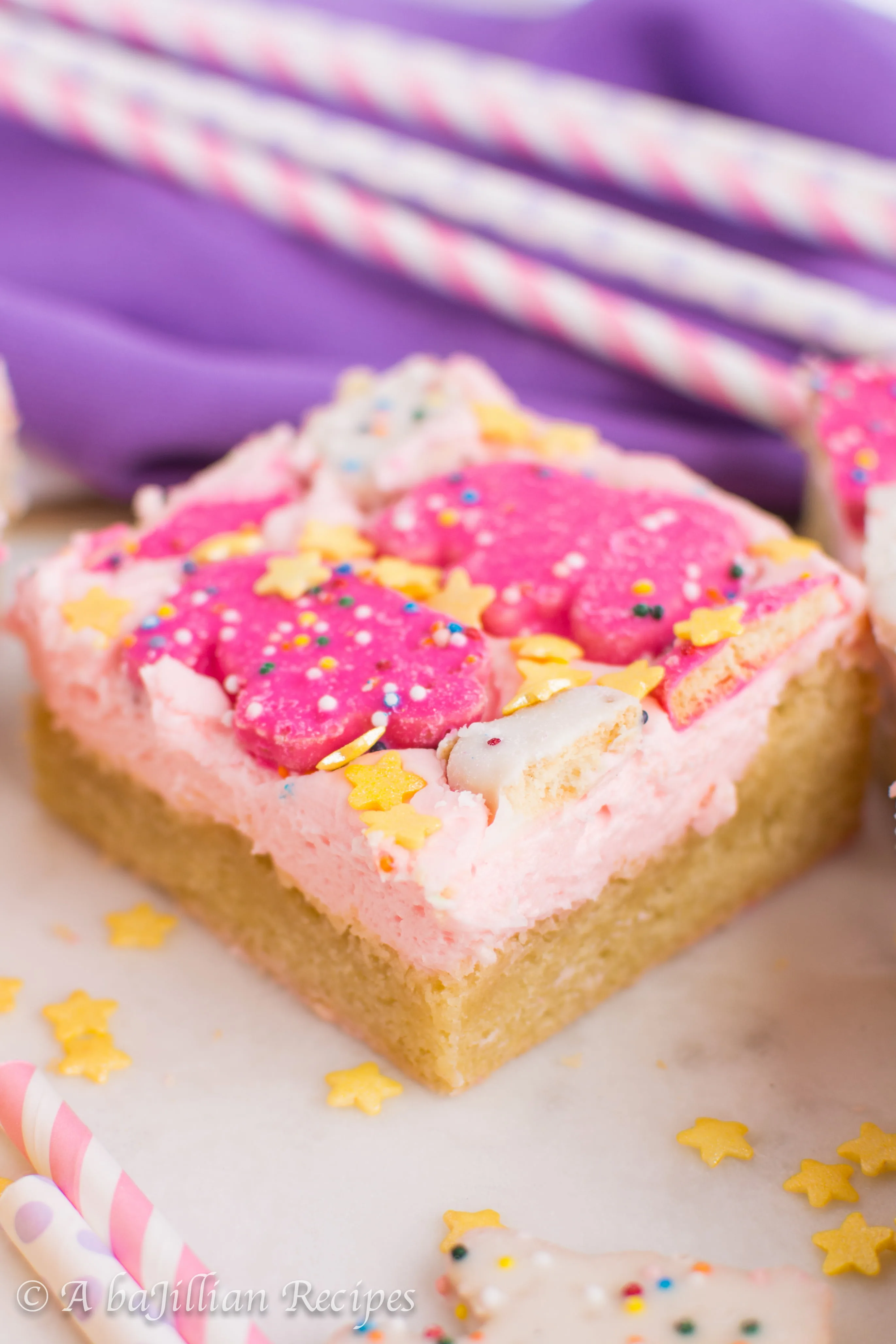 Circus Animal Cookie Bars | A baJillian Recipes-7