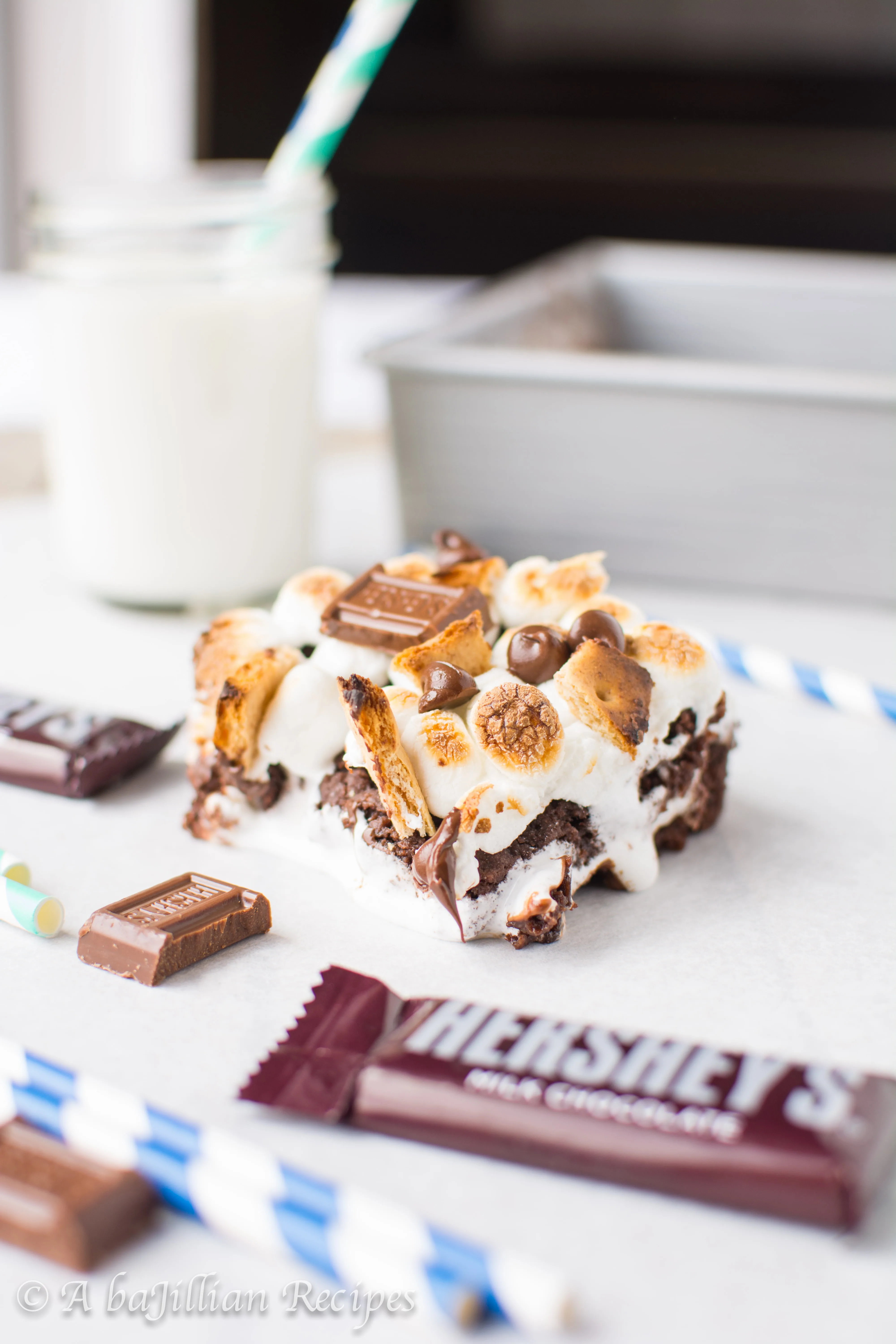 S'moregasm Brownies | A baJillian Recipes-10