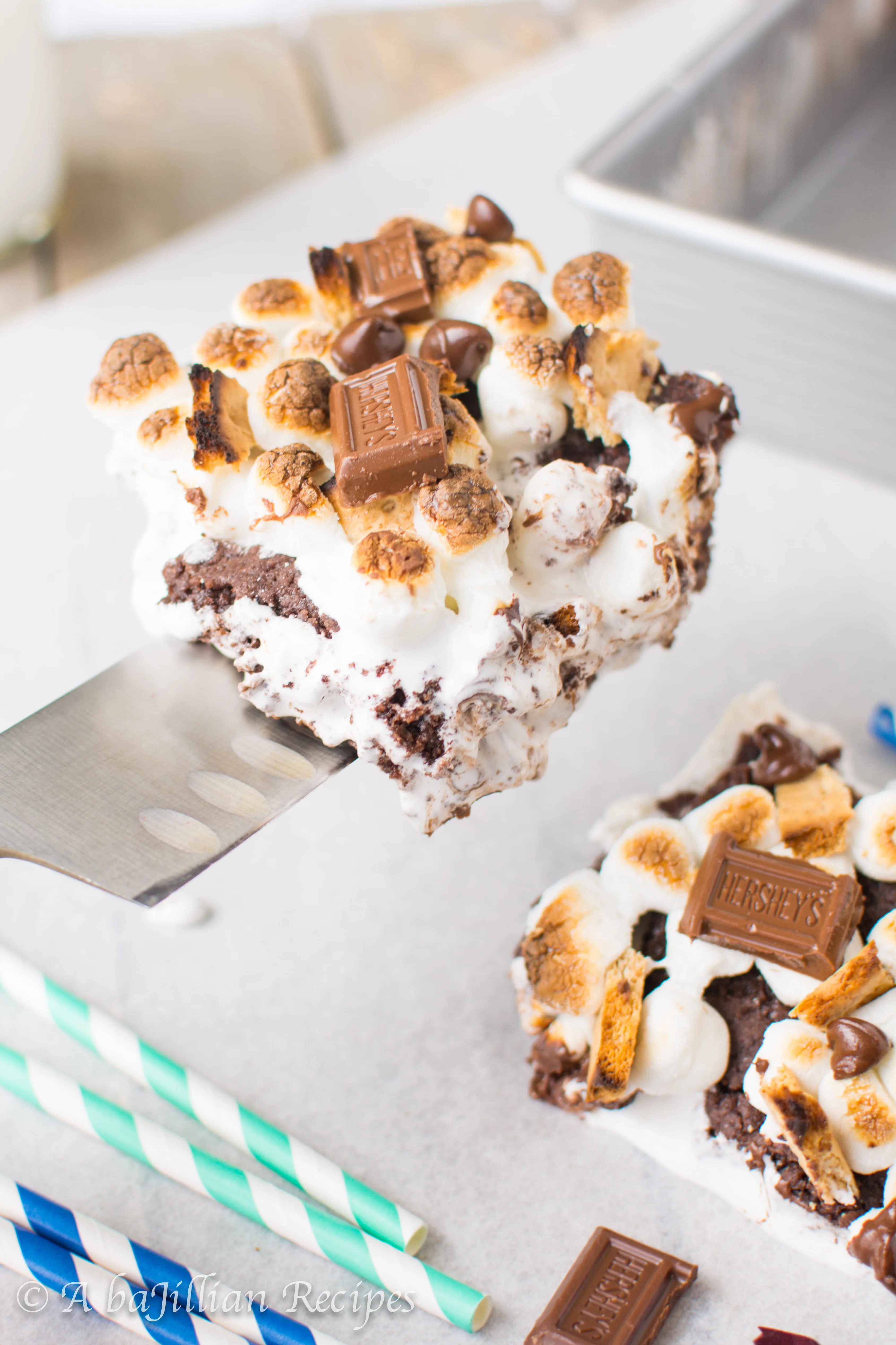 S'moregasm Brownies | A baJillian Recipes-20