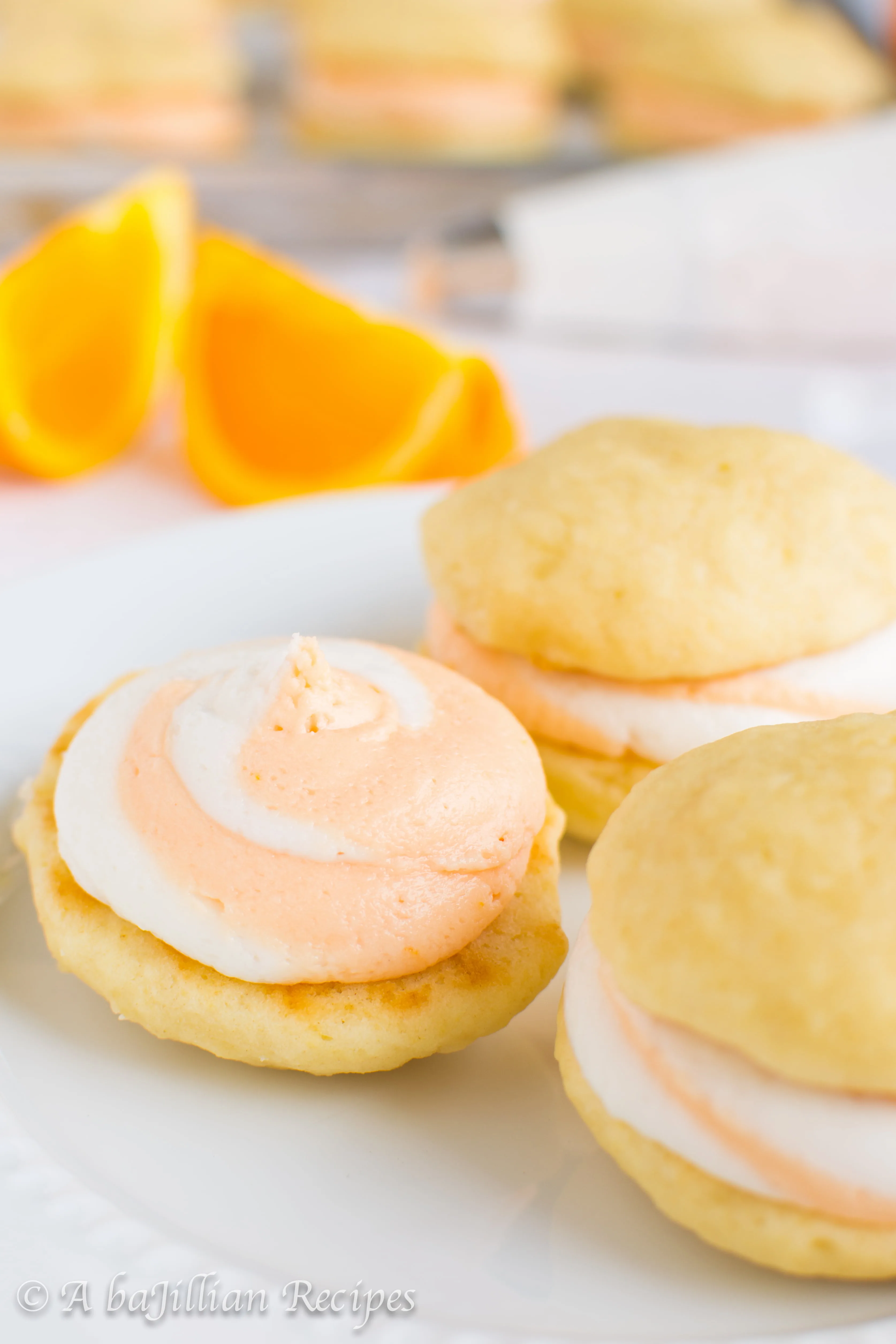 Orange Creamsicle Whoopie Pies | A baJillian Recipes-6