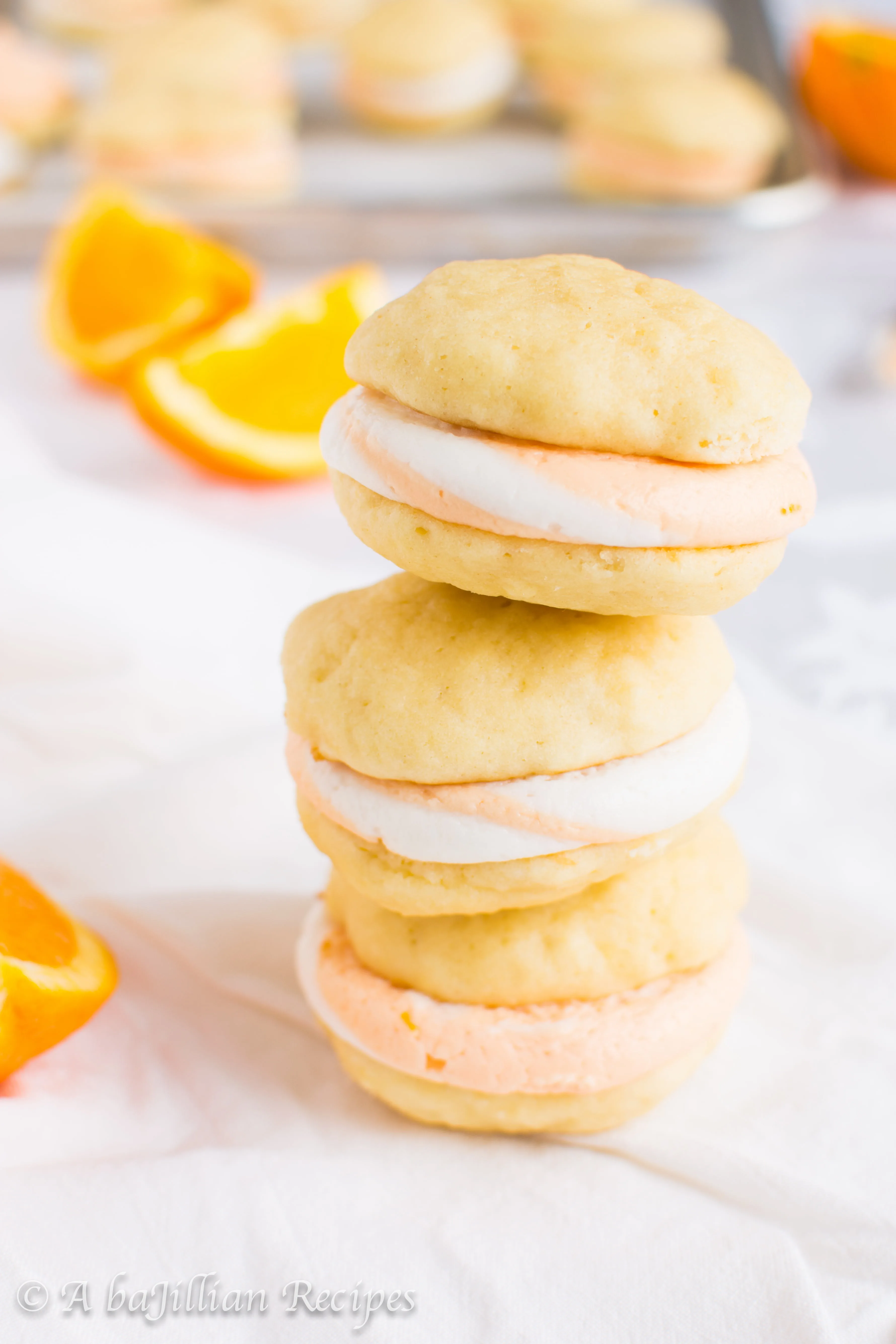 Orange Creamsicle Whoopie Pies | A baJillian Recipes-8