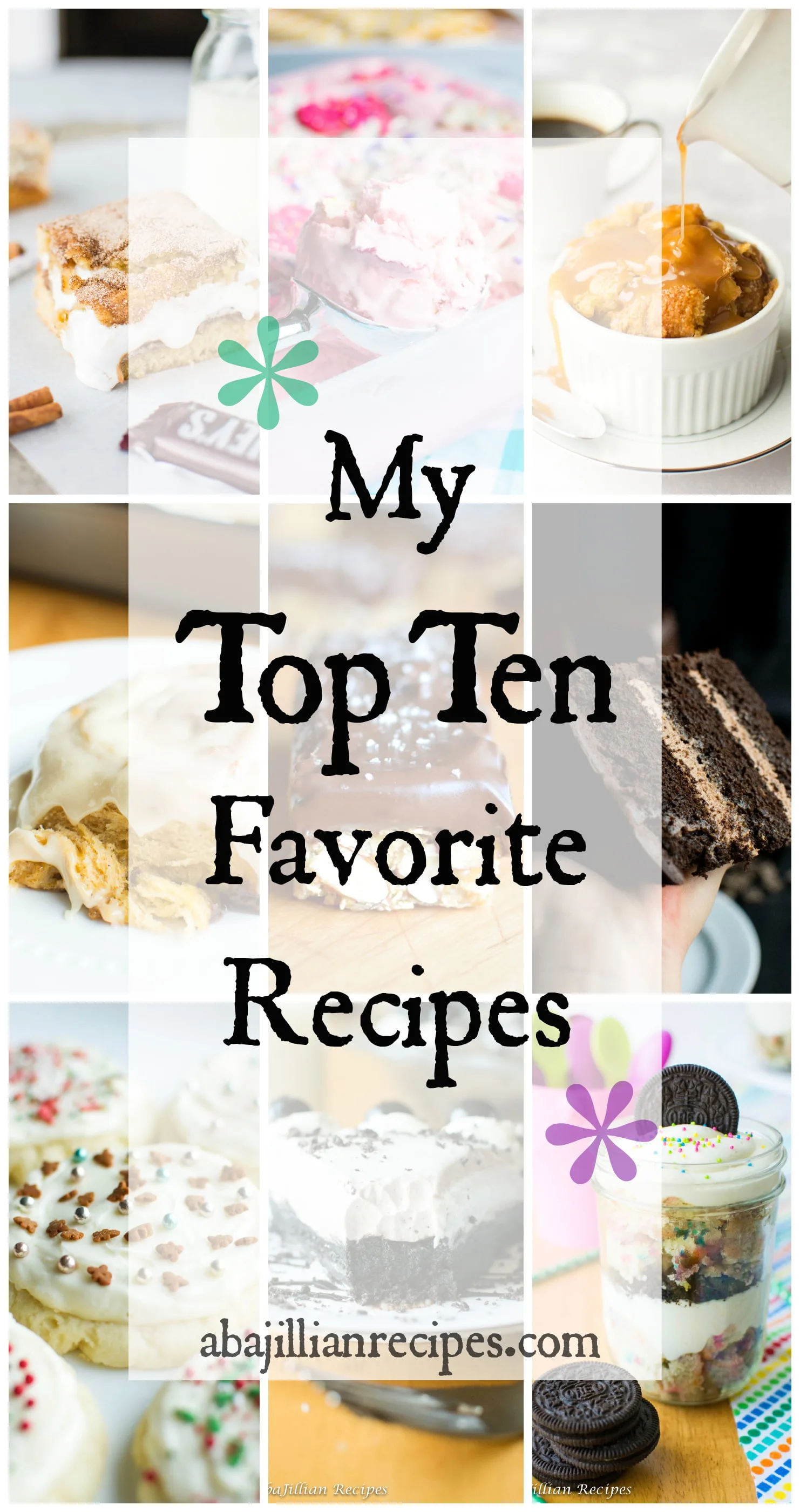 Top Ten | A baJillian Recipes