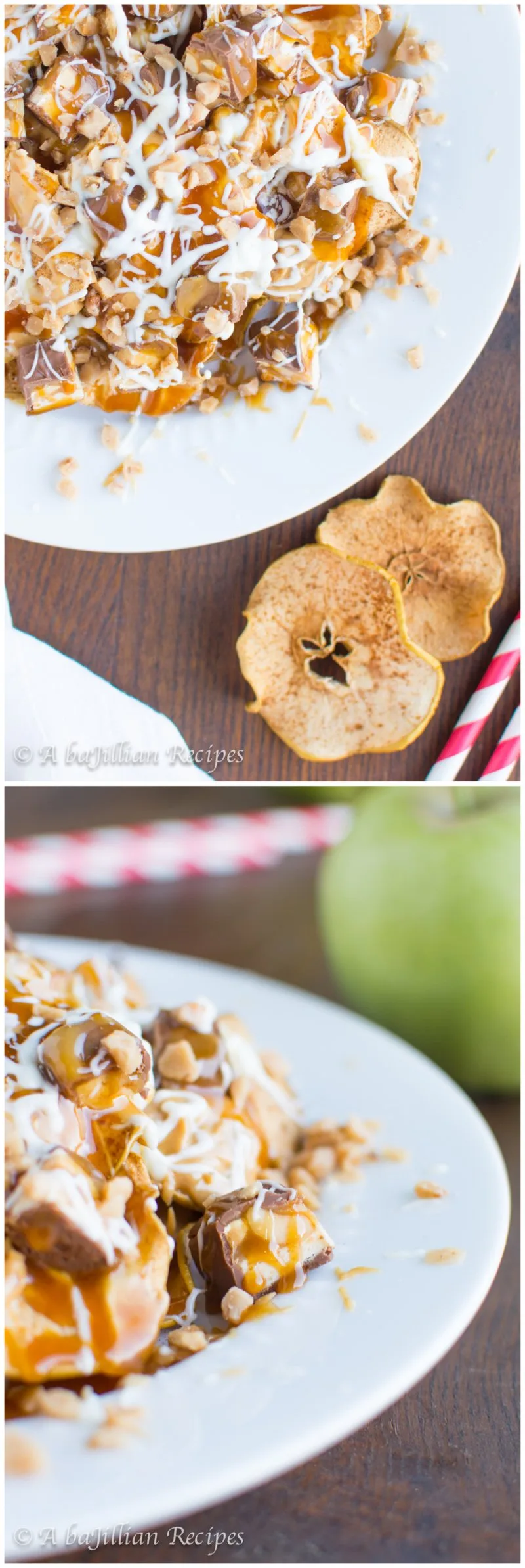 Loaded Apple Chip Nachos - A baJillian Recipes1