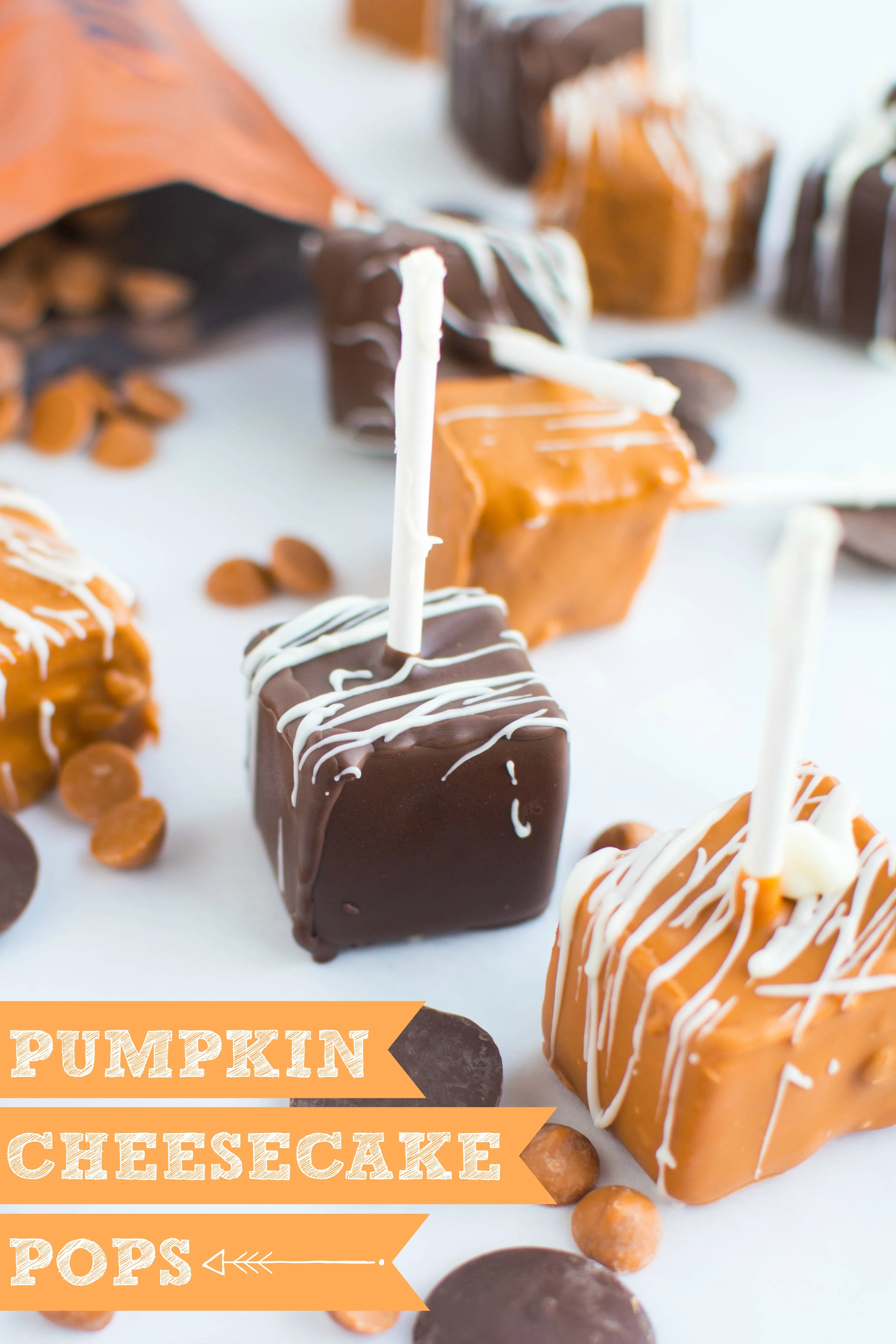 Pumpkin Cheesecake Pops (title)