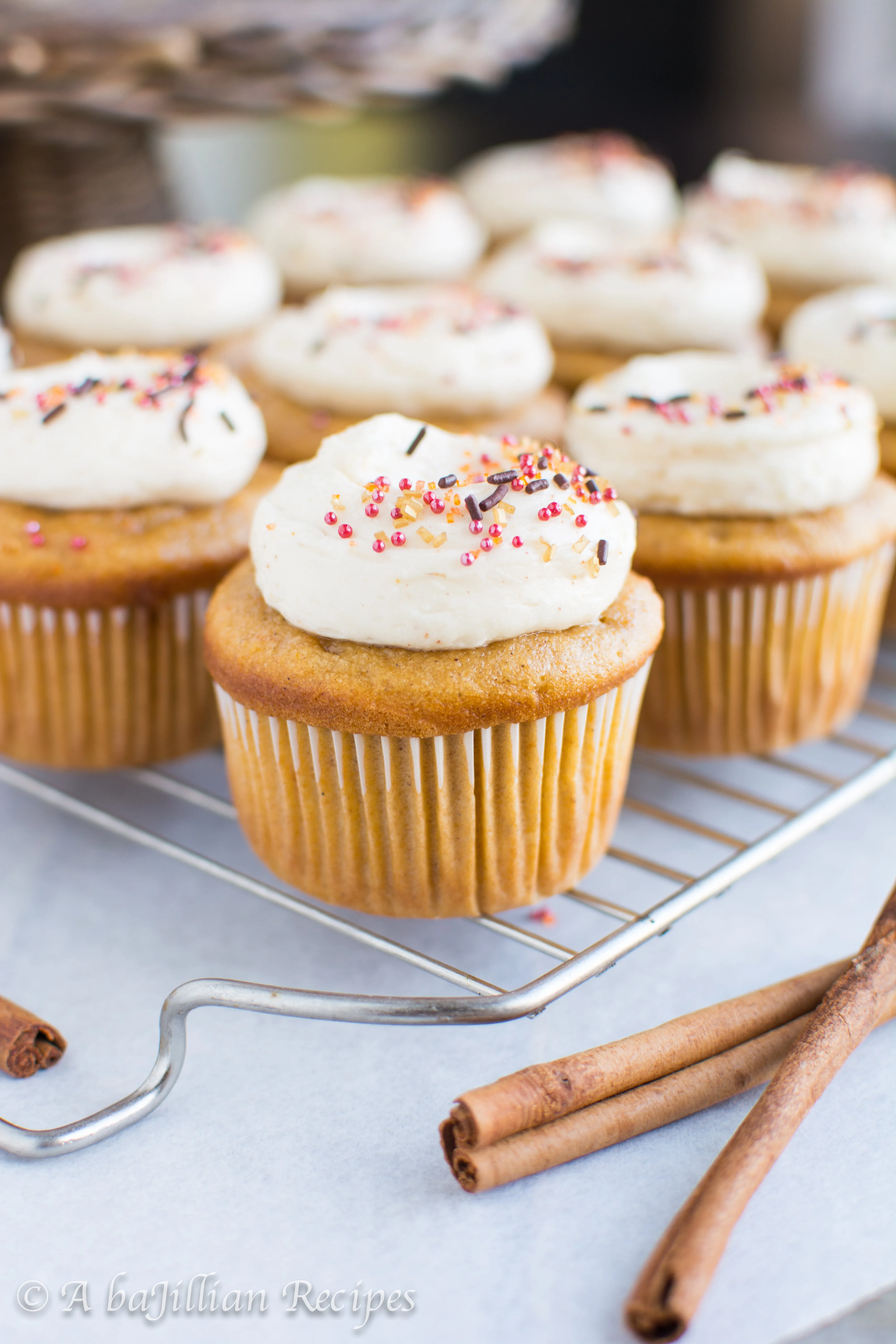 Sweet Potato Cupcakes - A baJillian Recipes-1