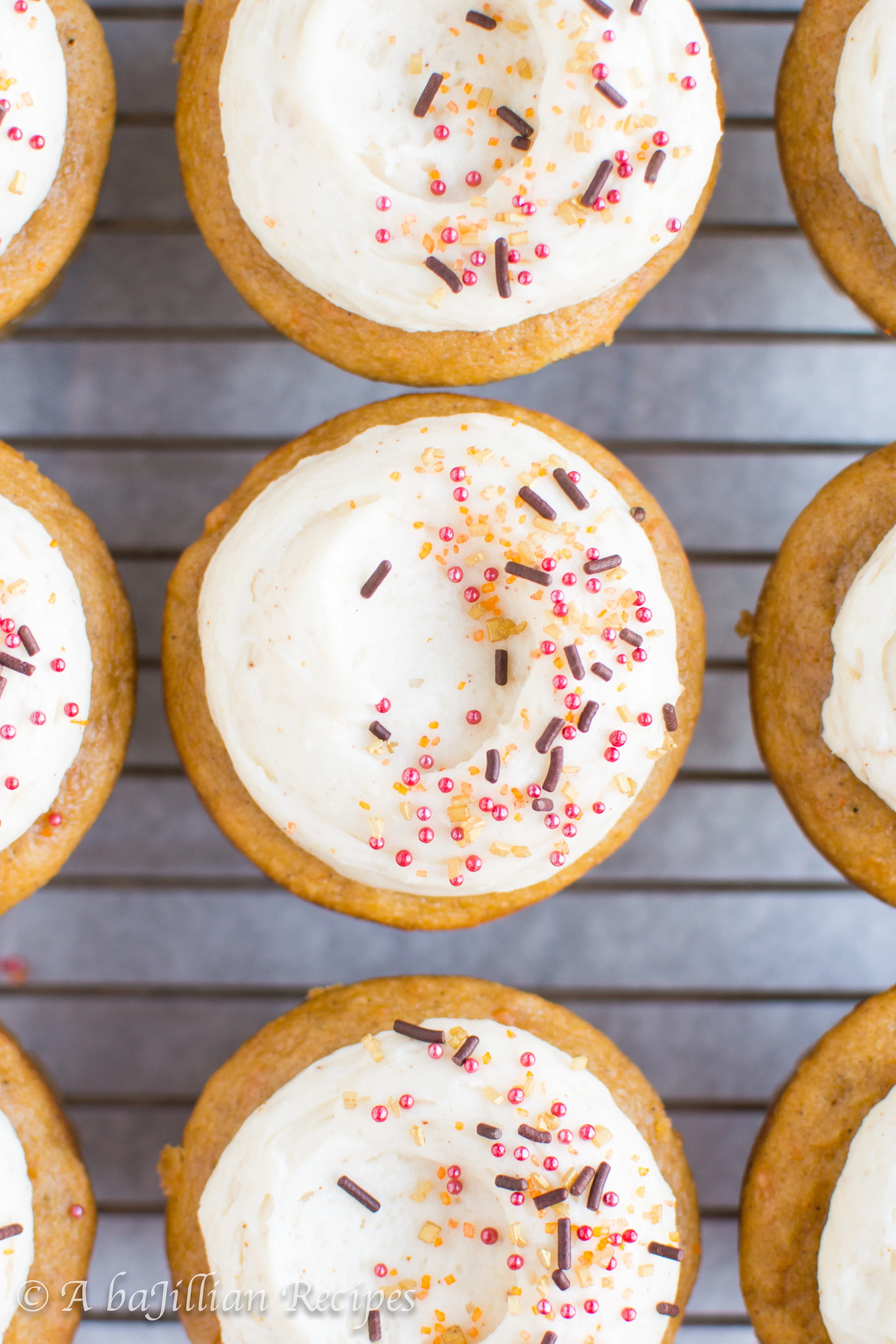 Sweet Potato Cupcakes - A baJillian Recipes-7