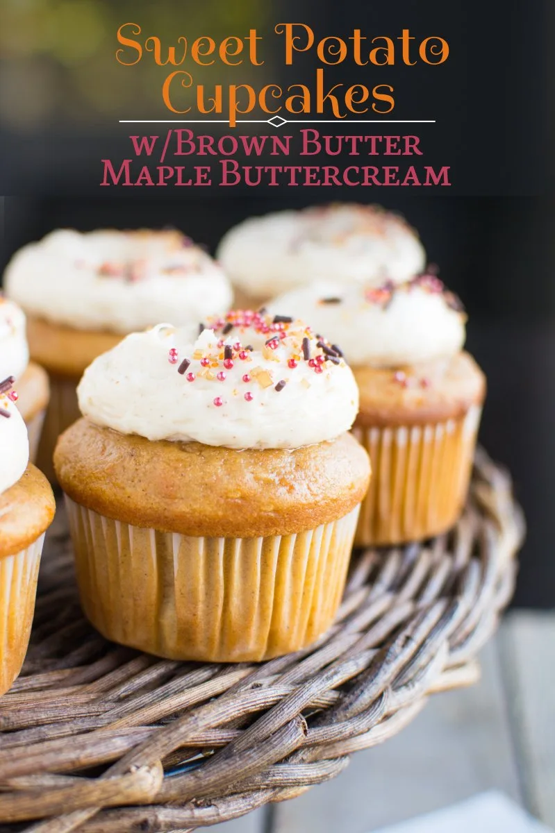 Sweet Potato Cupcakes - A baJillian Recipes (title)