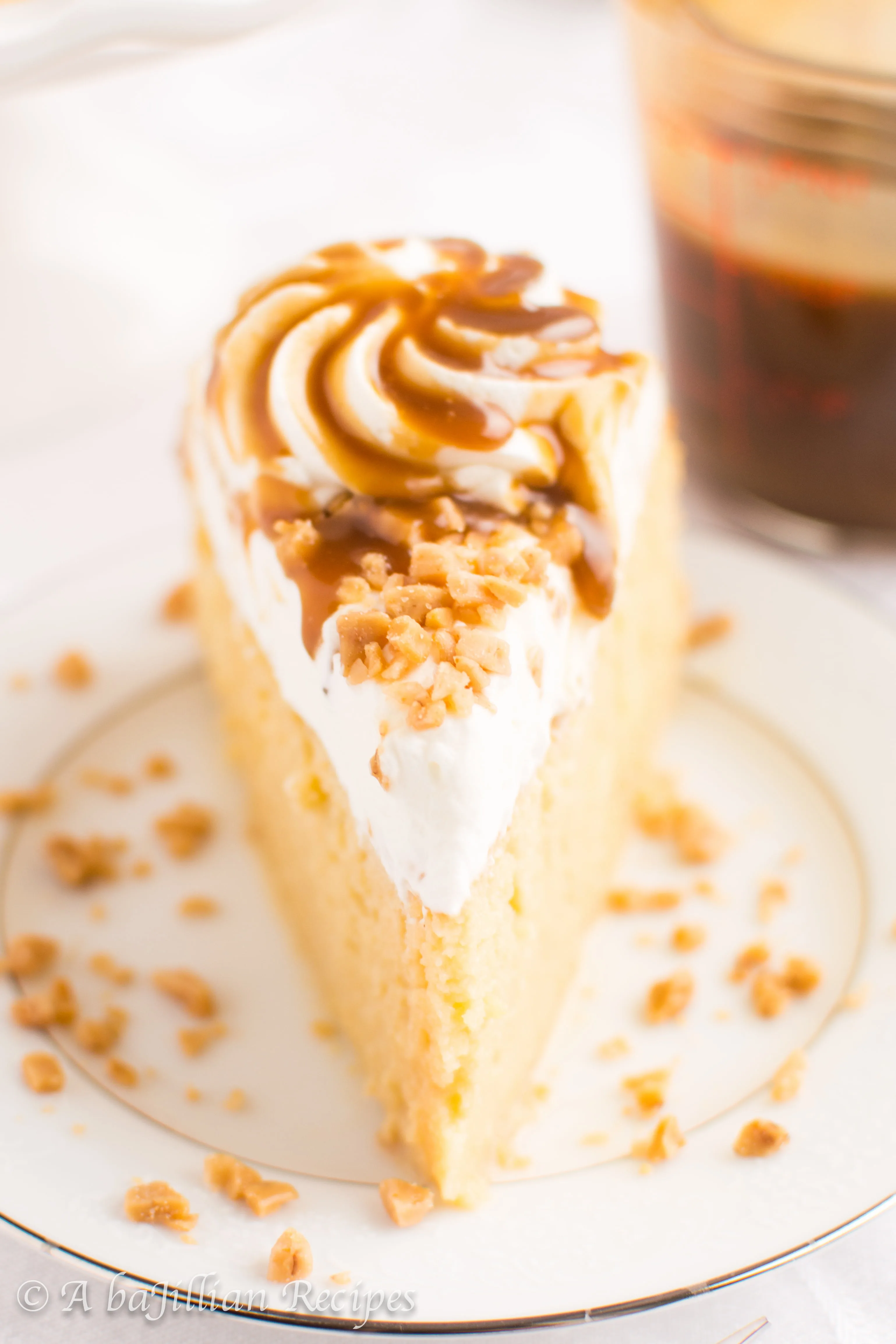 Toffee Tres Leches Cake - A baJillian Recipes-14