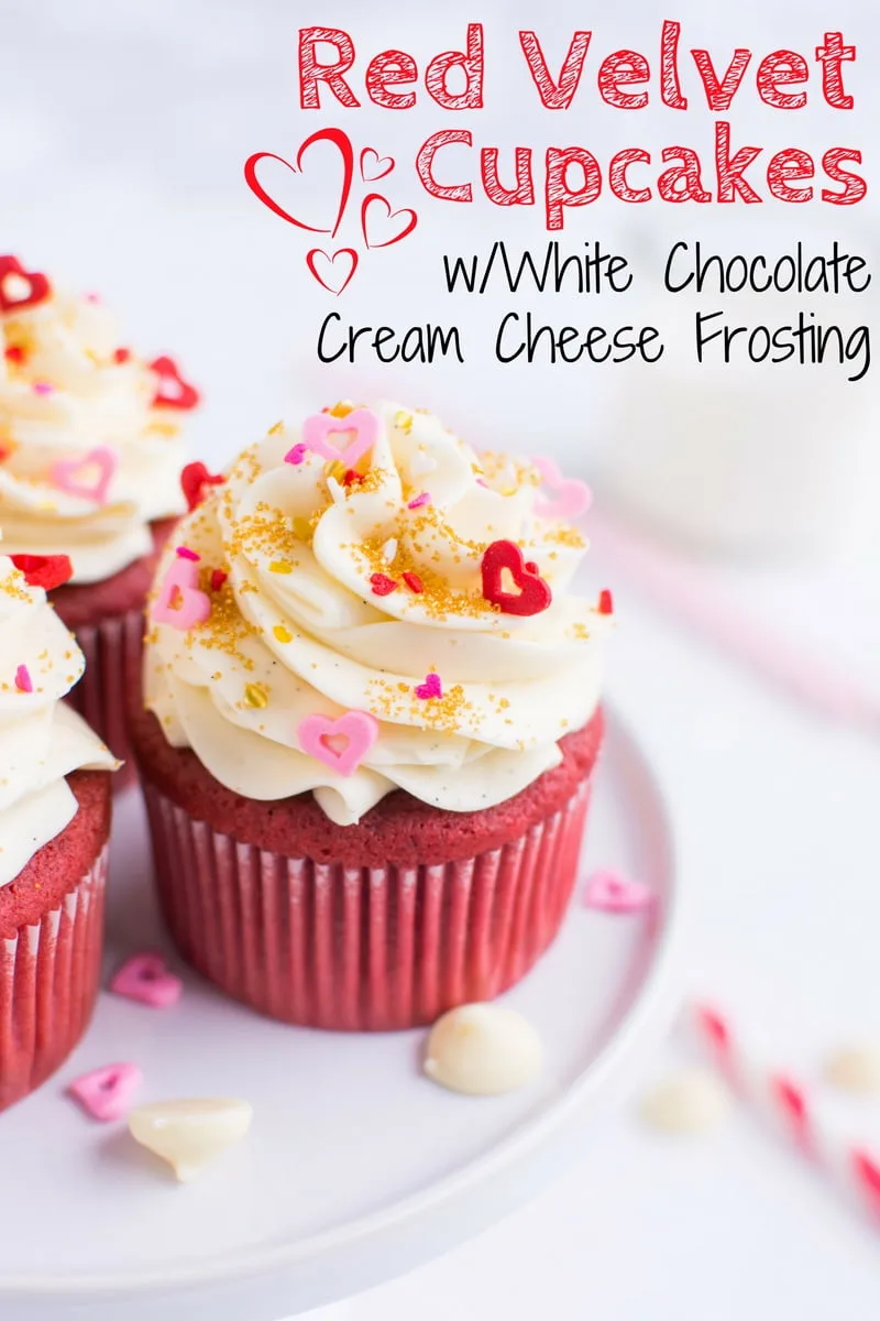 Red Velvet Cupcakes | A baJillian Recipes (title)