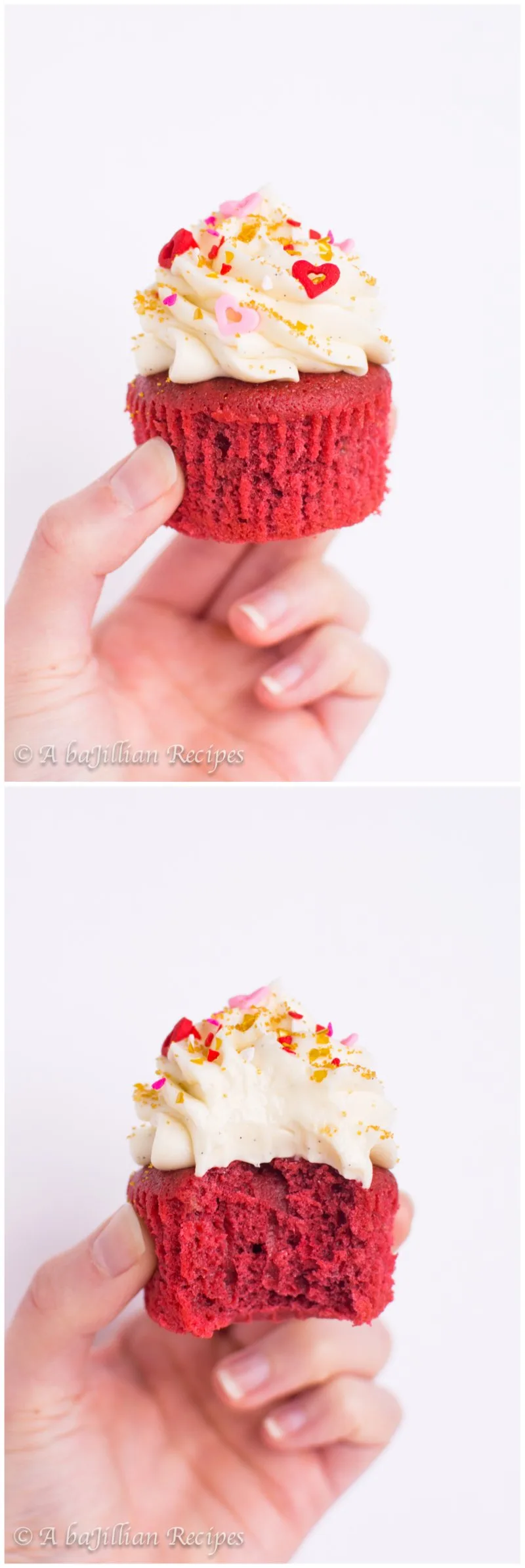 Red Velvet Cupcakes | A baJillian Recipes