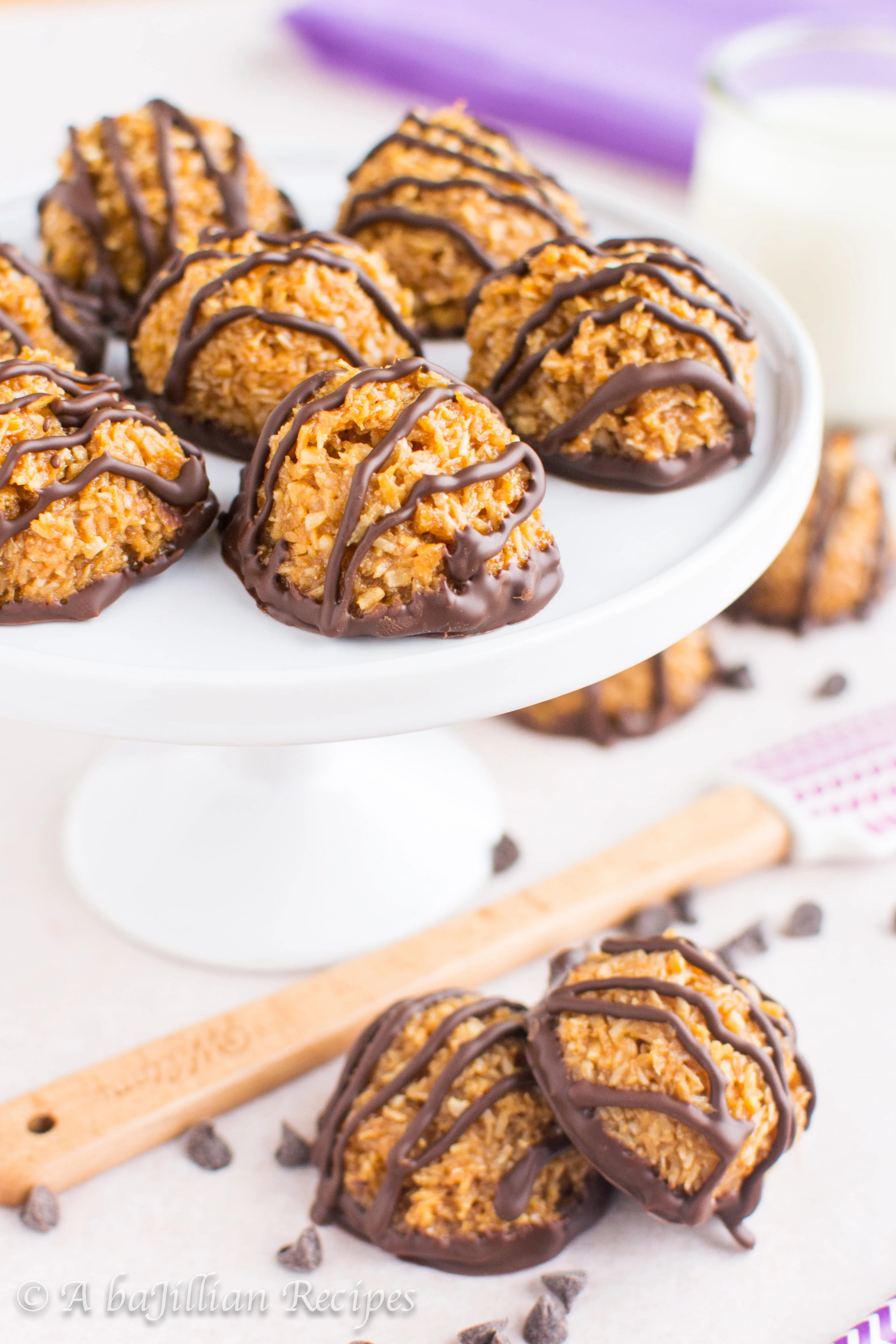 Samoa Macaroons | A baJillian Recipes-6