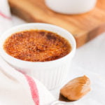 Classic Crème Brûlée enhanced with the brown sugary richness of cookie butter!