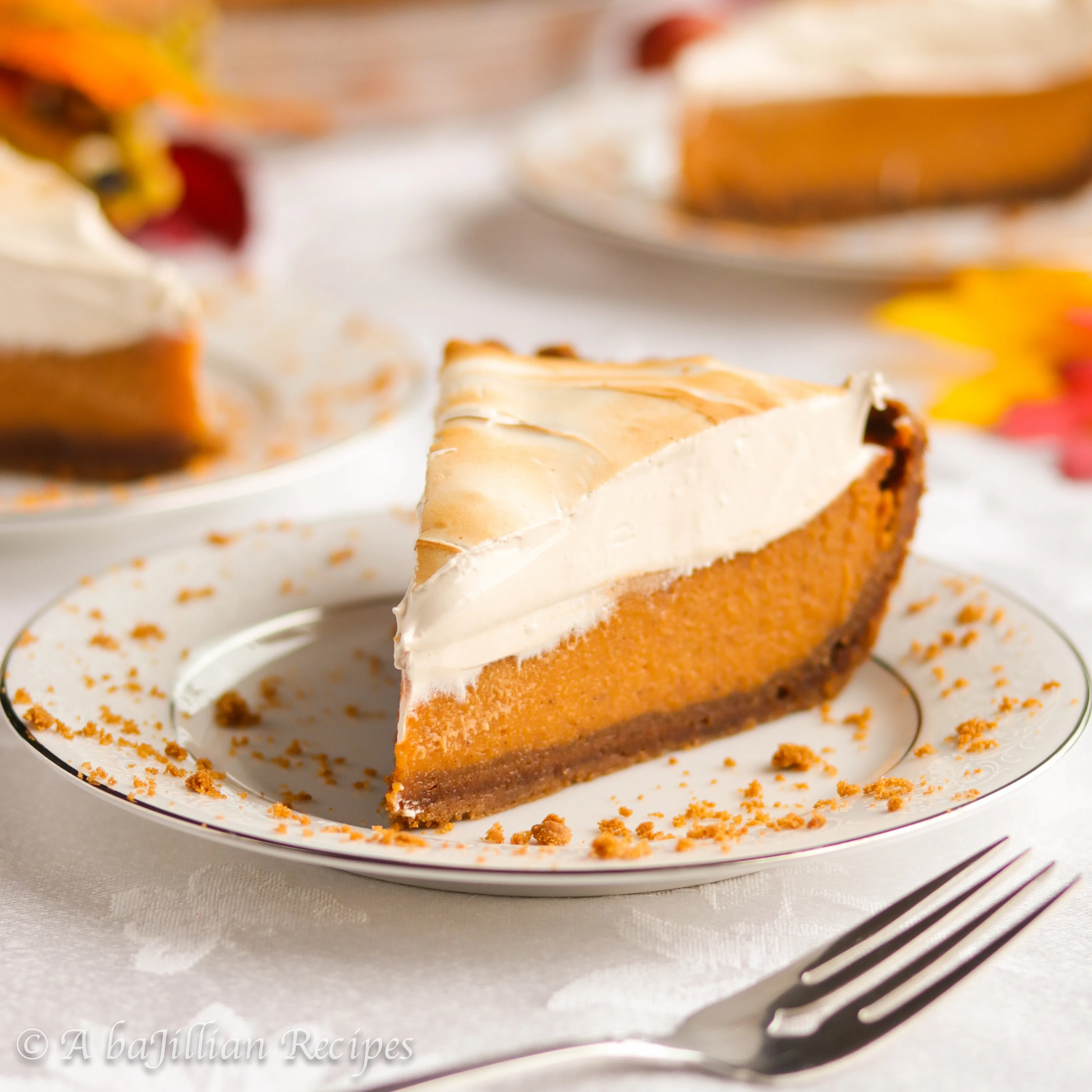 This Sweet Potato Pie is rich, velvety, and topped with the most heavenly toasted marshmallow fluff!
