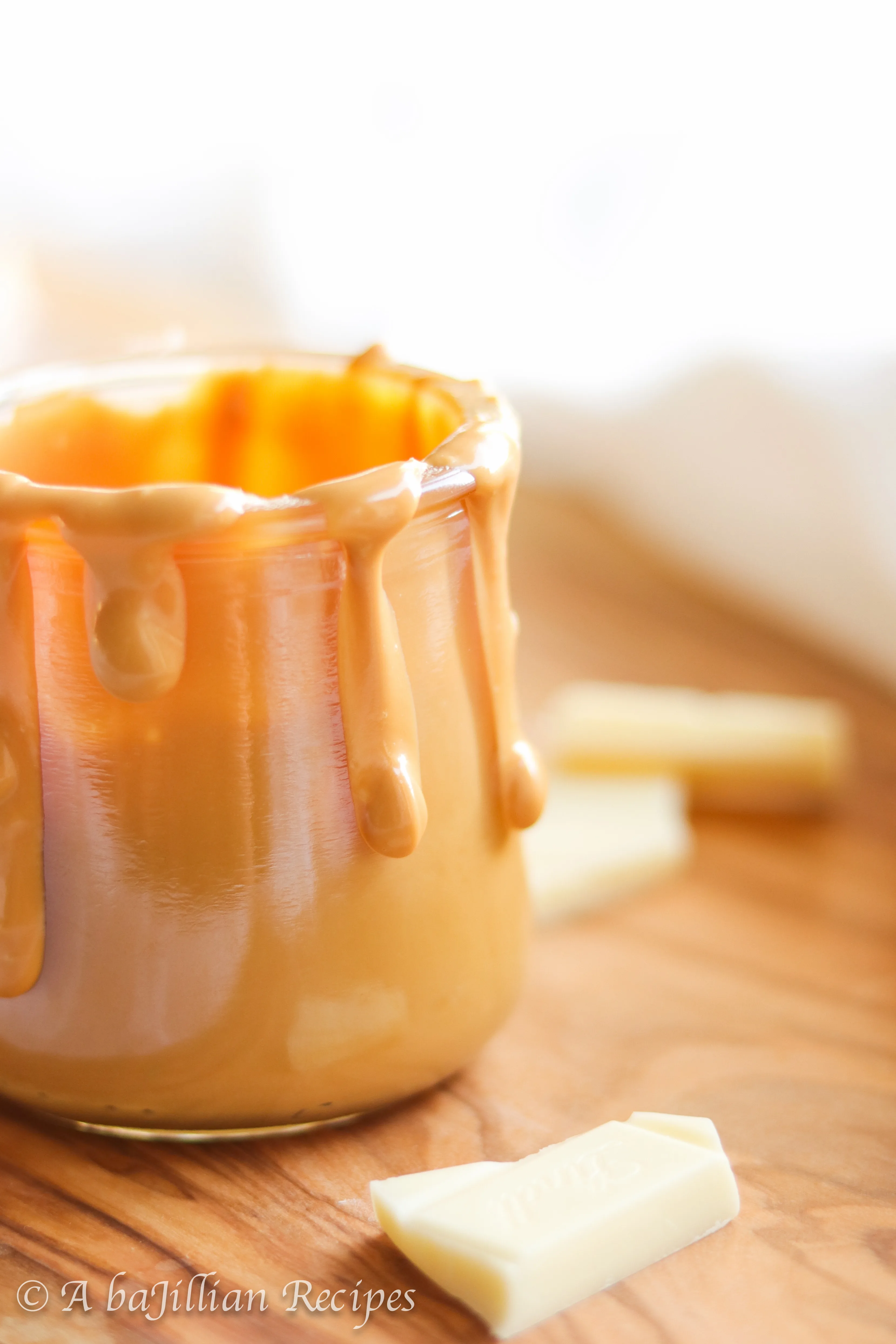 This Caramelized White Hot Chocolate is incredibly smooth, creamy, and has the deliciously rich flavor of butterscotch and toffee! 