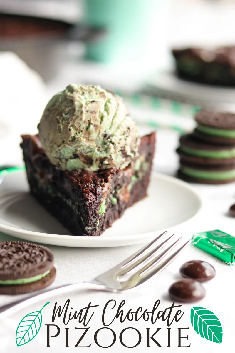 A warm and deliciously dark chocolatey cookie loaded with crunchy mint Oreos, creamy Junior Mints, and sweet Andes Mints!