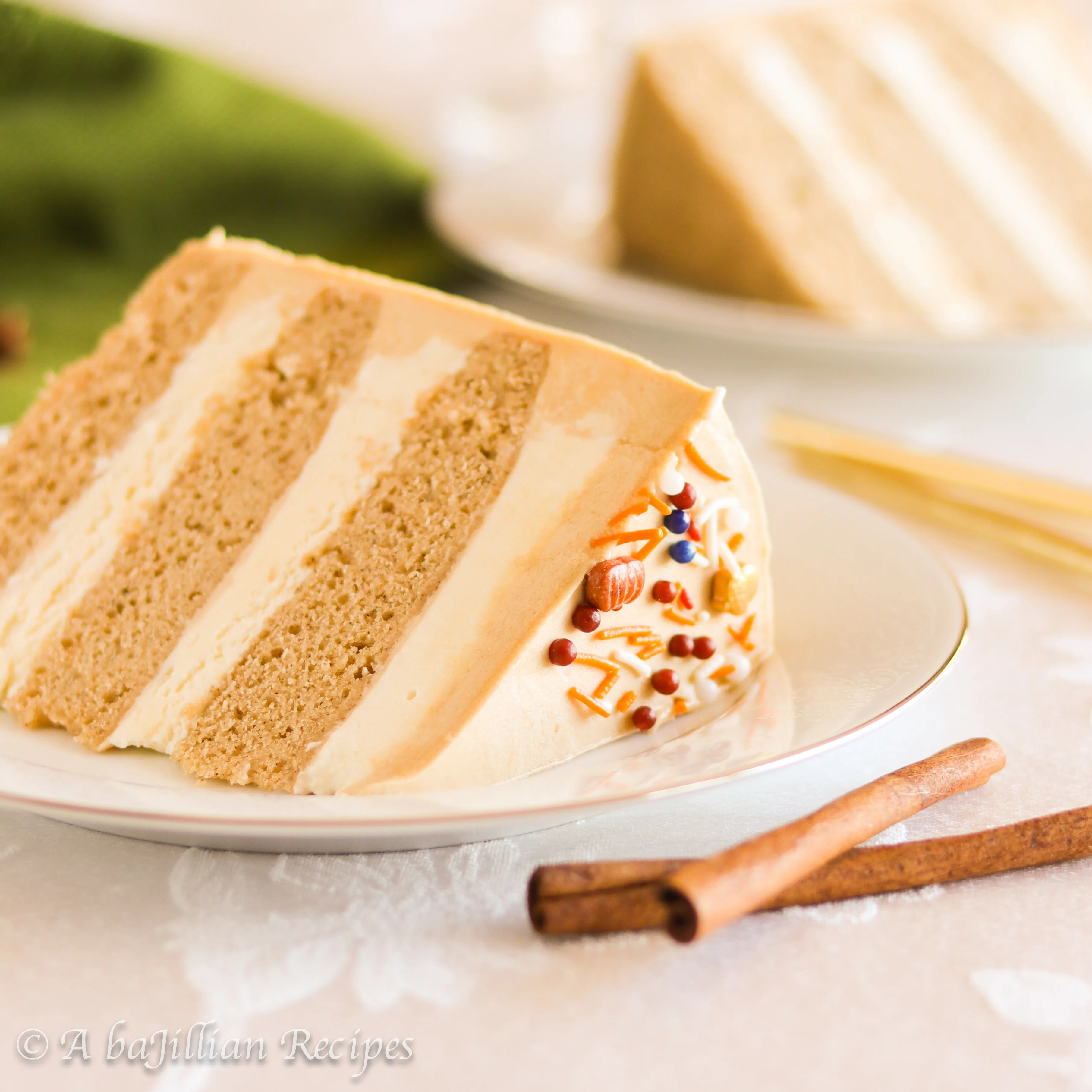 Moist and fluffy layers of chai-spiced cake between layers of creamy white chocolate mousse and frosted with the silkiest brown sugar buttercream!