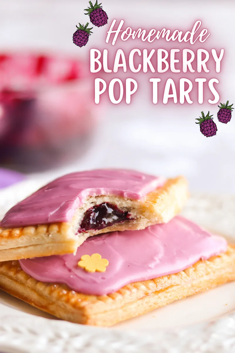 This homemade version of a breakfast classic is made with sweet blackberry filling, deliciously flakey pie crust, and blackberry icing!