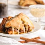 These soft and buttery scones are not only loaded with cinnamon chips AND cinnamon brown sugar filling, but they're also drizzled with the most to-die-for brown butter icing!