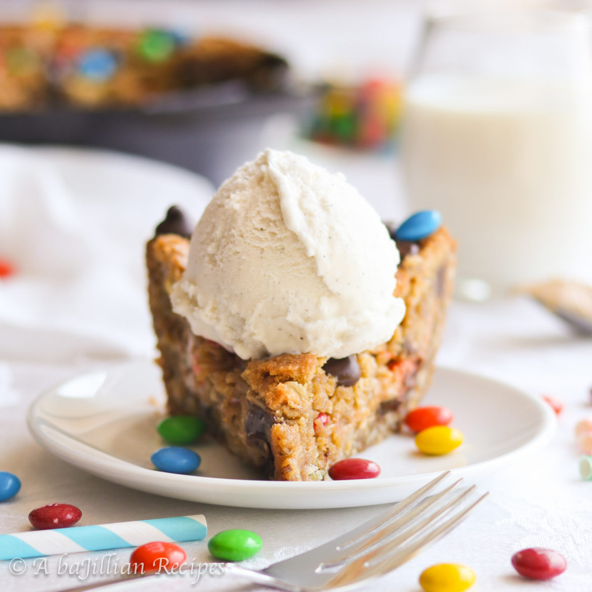 Monster Pizookie | A baJillian Recipes
