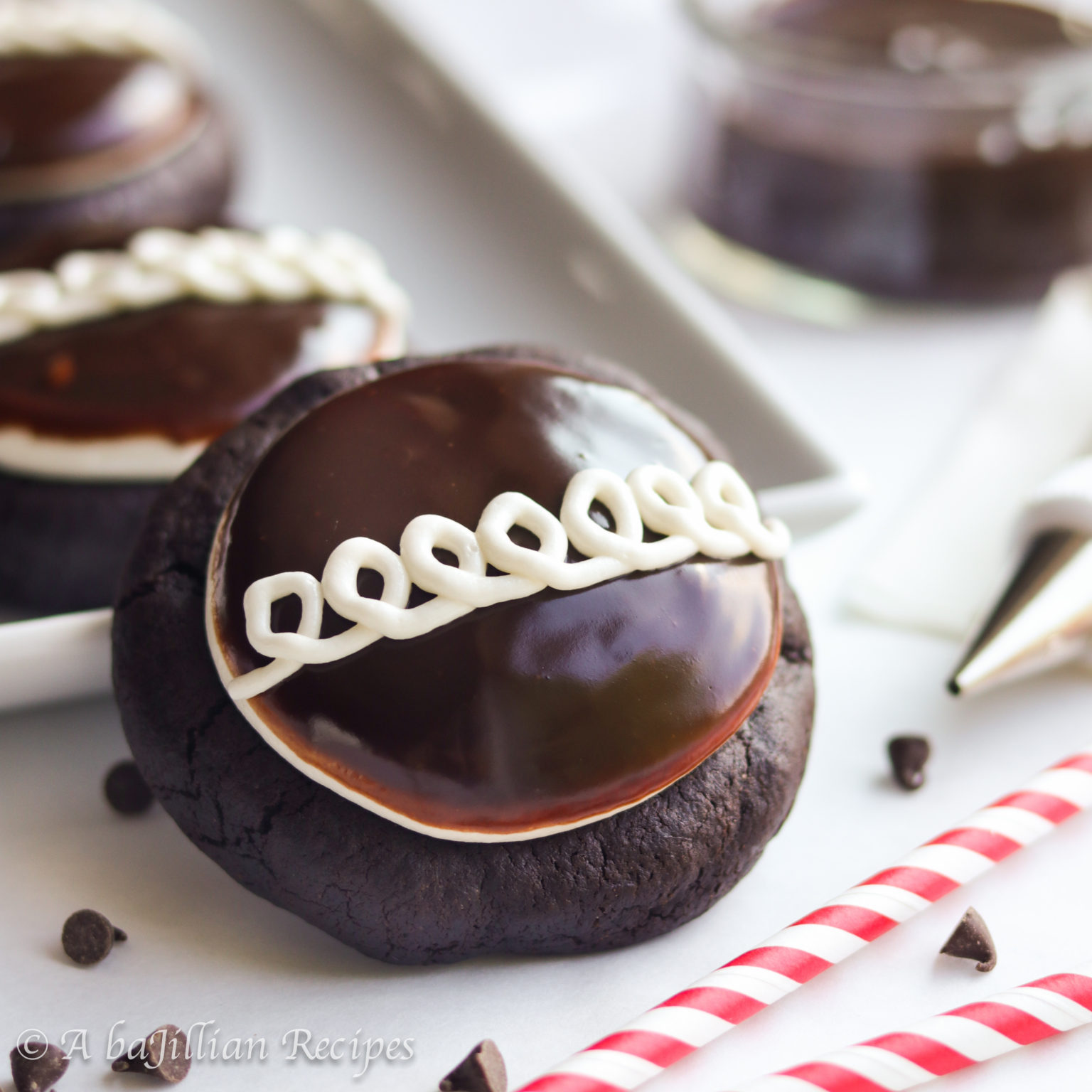 Hostess Cupcake Cookies - A baJillian Recipes