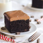 Unbelievably moist chocolate cake, studded with rich chocolate chips and frosted with the fluffiest chocolate buttercream frosting!