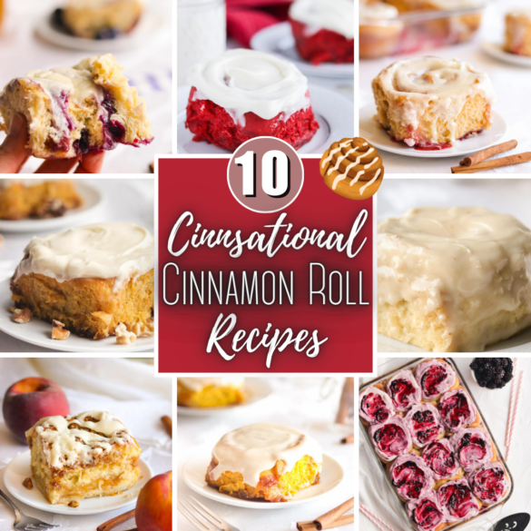 For anyone who loves cinnamon rolls just as much as I do, here are 10 CINNsational cinnamon roll recipes you HAVE to try!