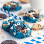 Soft and chewy cookies loaded with crispy Oreos, chocolate chip cookies, and white chocolate chips!