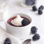 Luxuriously smooth and blissfully creamy, this crème brûlée is infused with the natural sweetness of fresh blackberries!